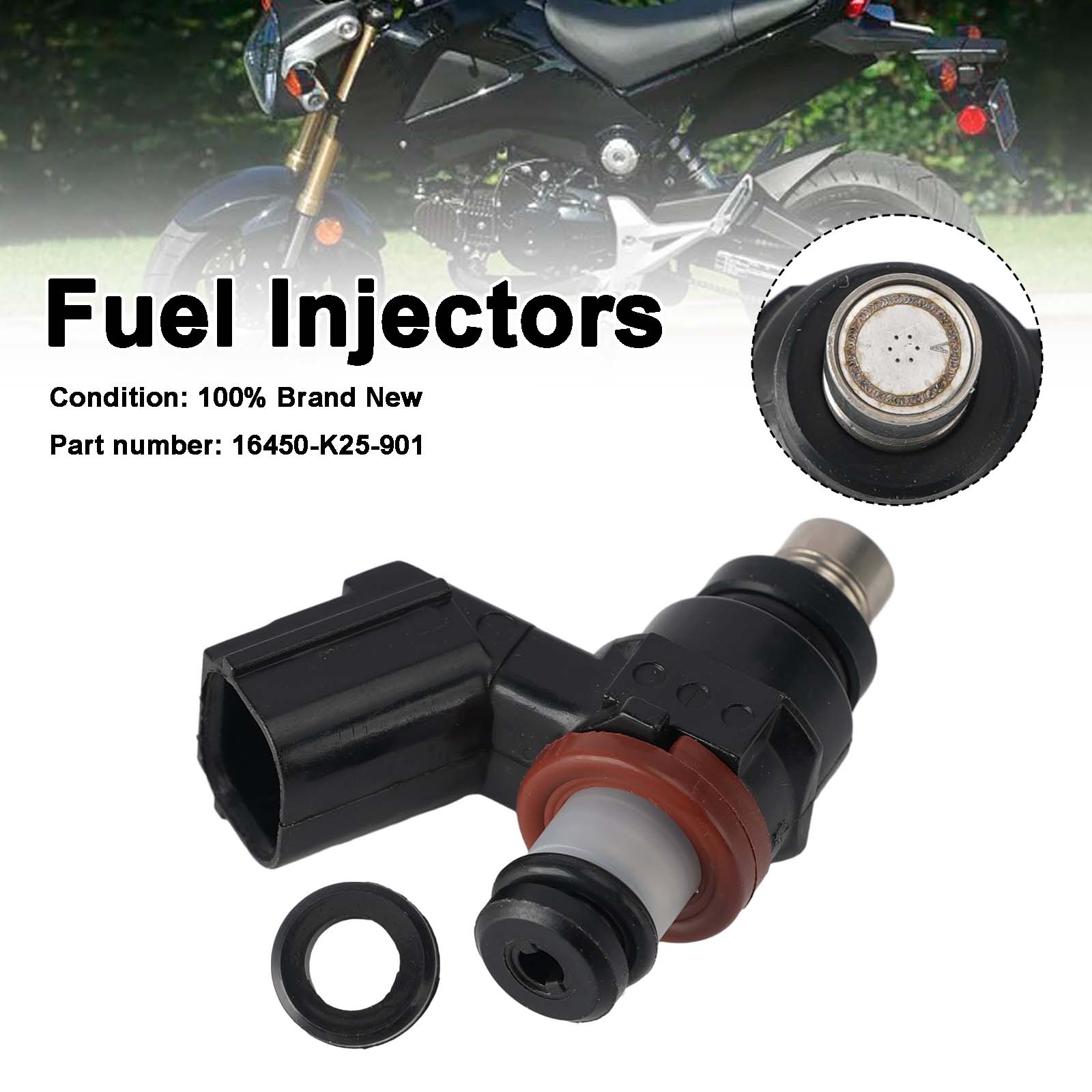 Injecteurs de carburant Honda GROM 125 2014-2015 16450-K25-901