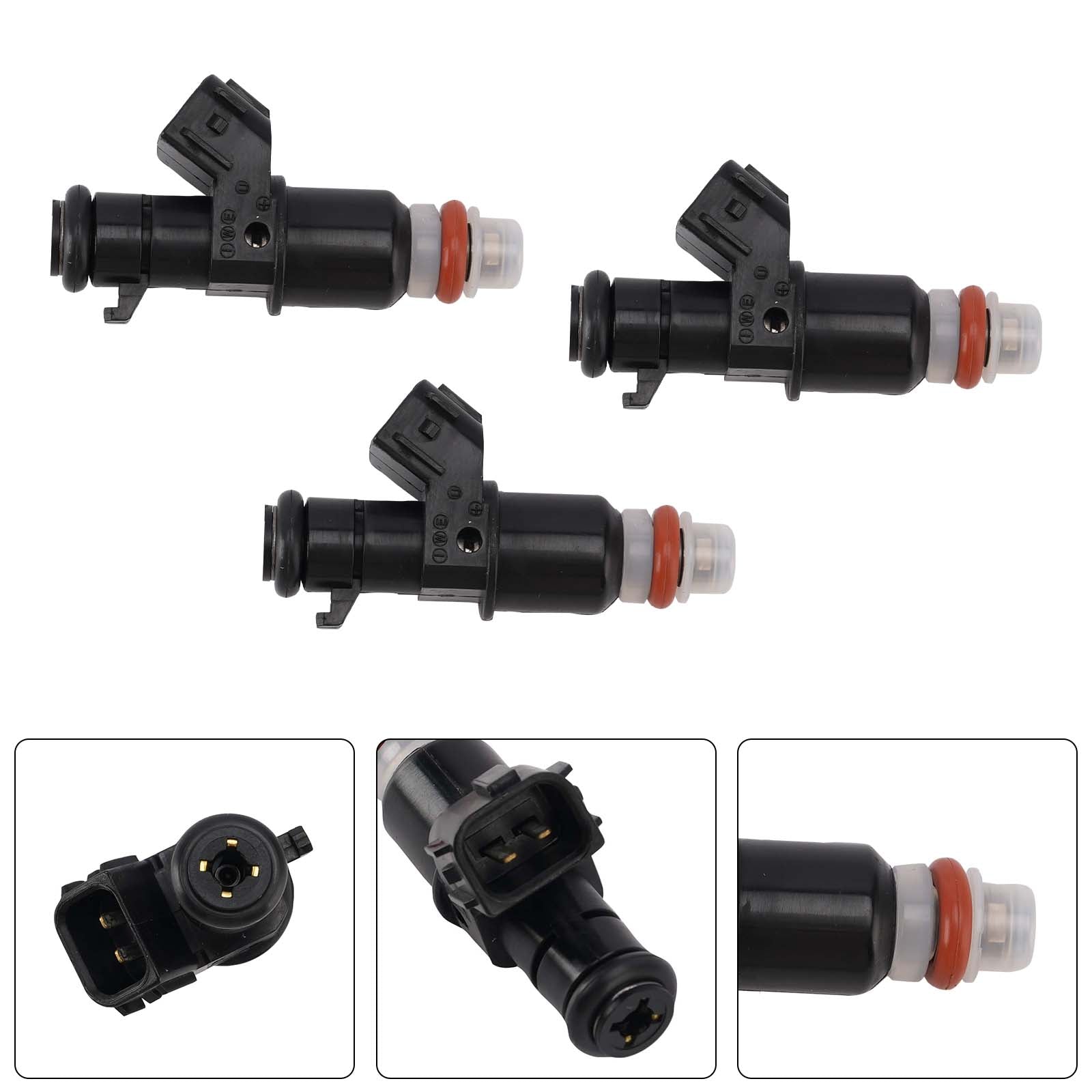 3PC 2013-2017 Daytona 675R 675 R T1245581 Brandstofinjectoren T1242821