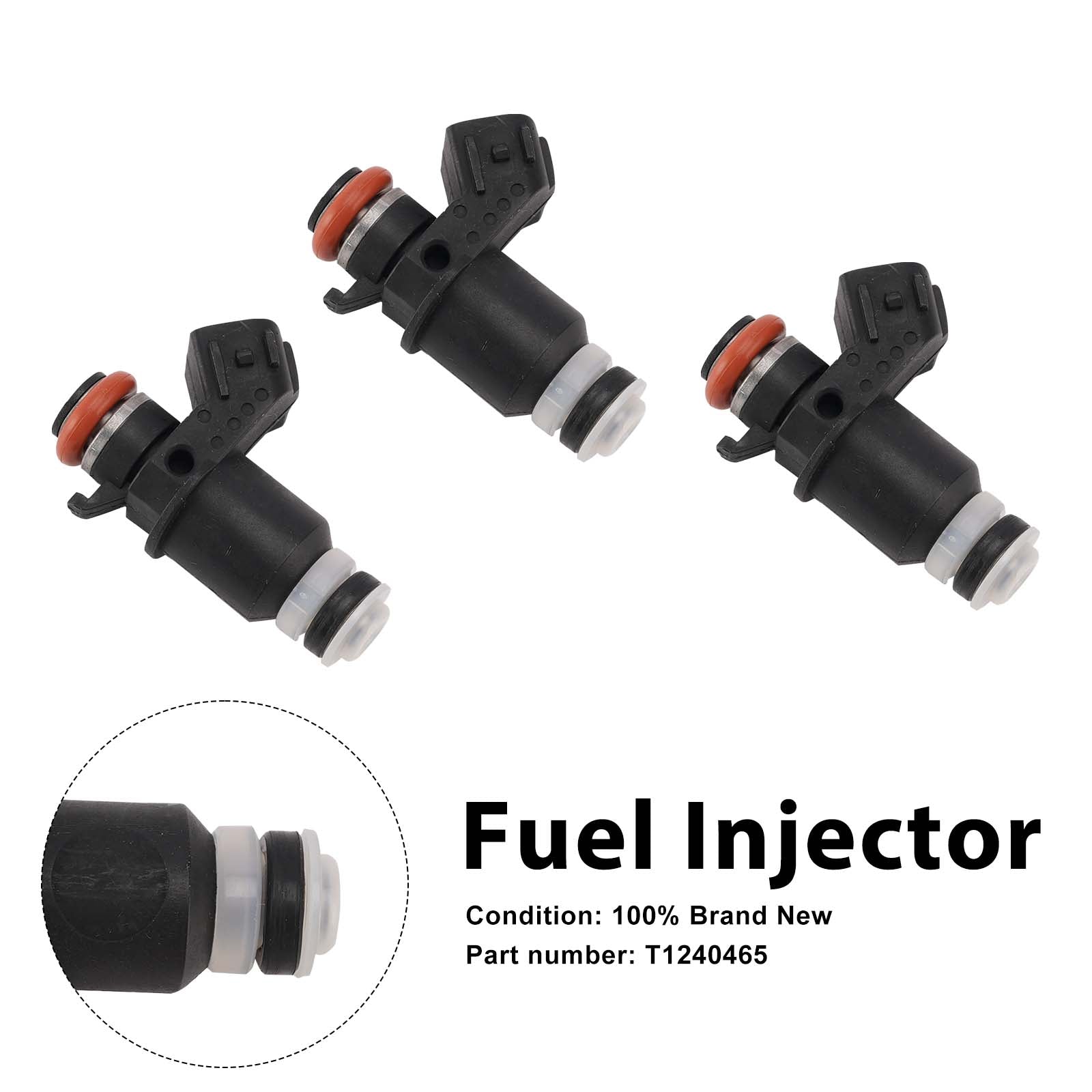 3PC 2005-2015 Speed Triple 1050 Fuel Injectors T1240465
