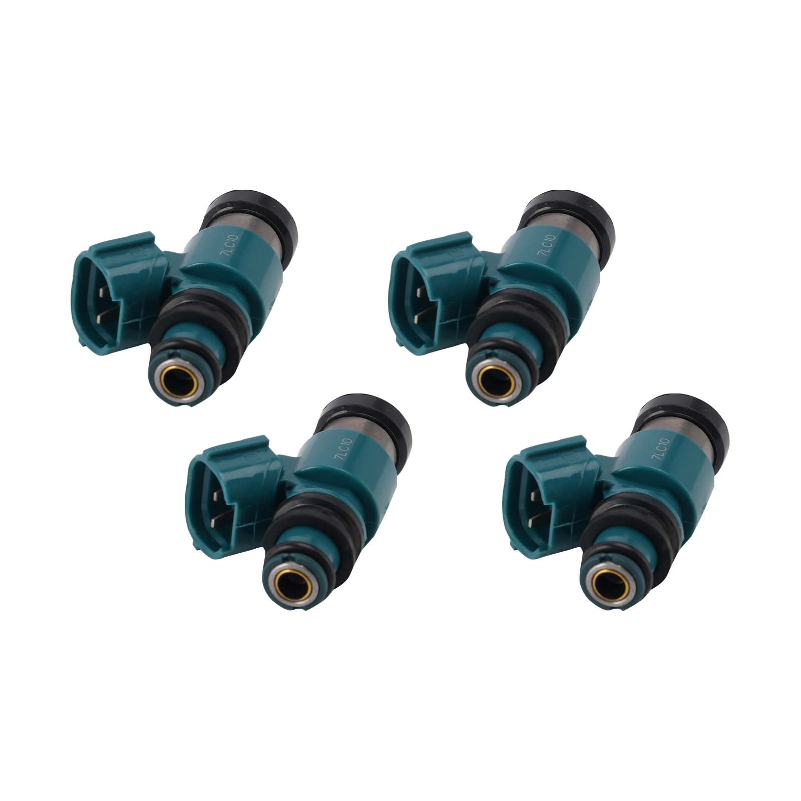 4PC 06-07 15-16 Yamaha YZF R6 TMAX Fuel Injectors 2C0-13761-10-00