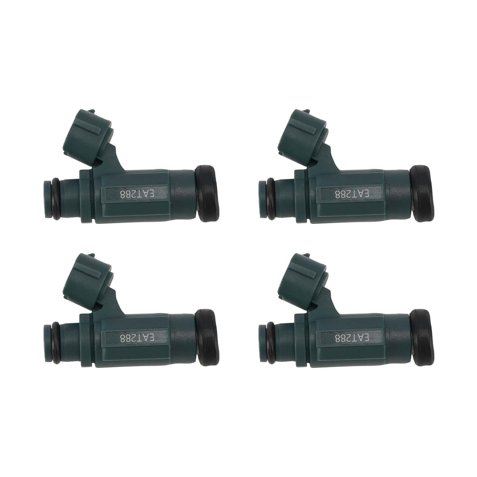 4PC 2007-2012 Kawasaki Ninja ZX600 ZX6R Z750 Fuel Injectors 49033-0013
