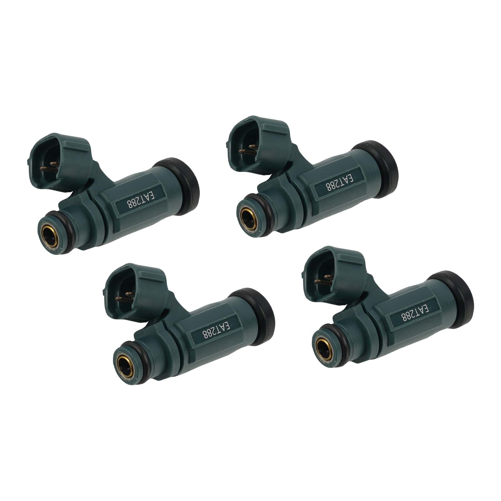 4PC 2007-2012 Kawasaki Ninja ZX600 ZX6R Z750 Fuel Injectors 49033-0013