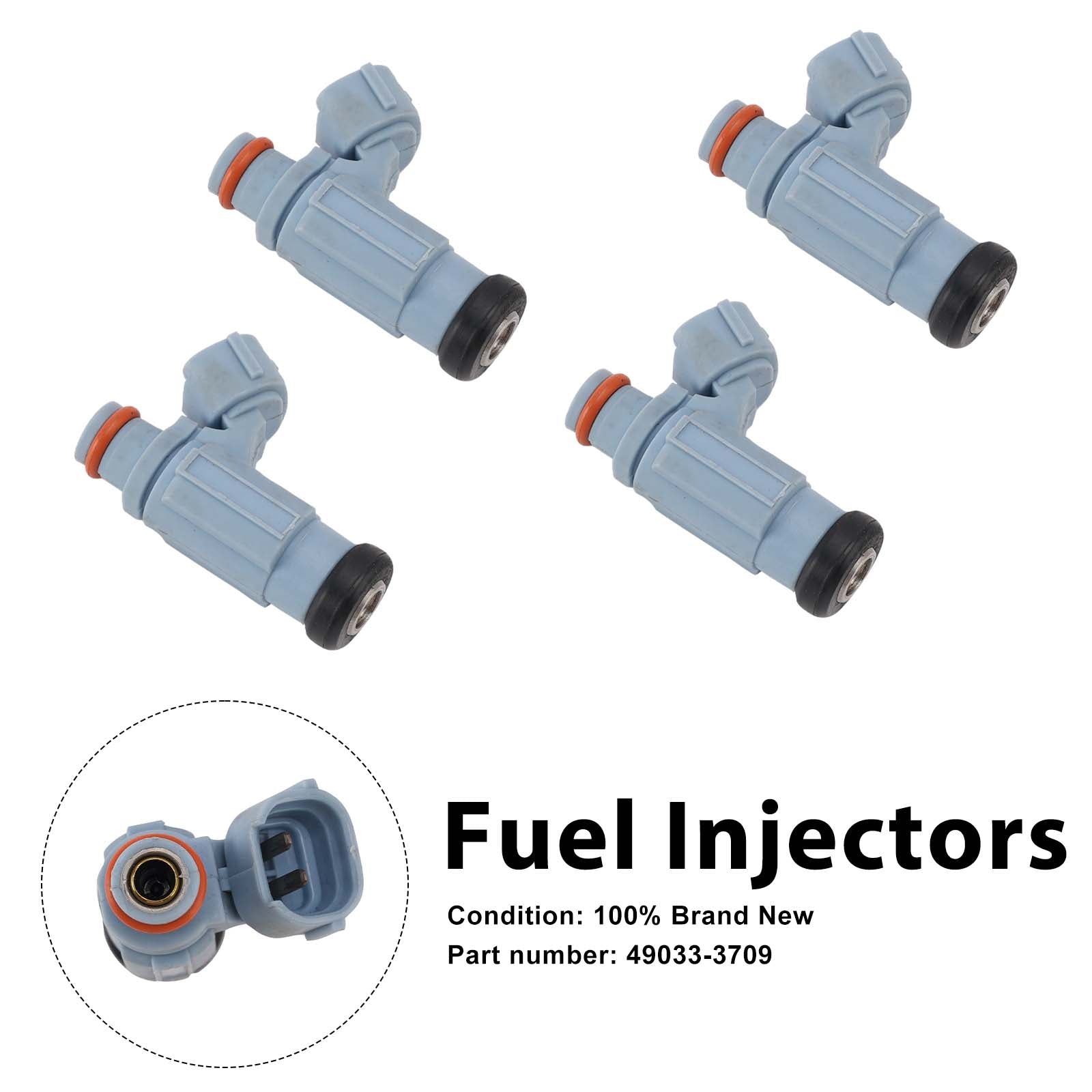 4PC Kawasaki JET SKI ULTRA 310 ULTRA 300 Fuel Injectors 49033-3709