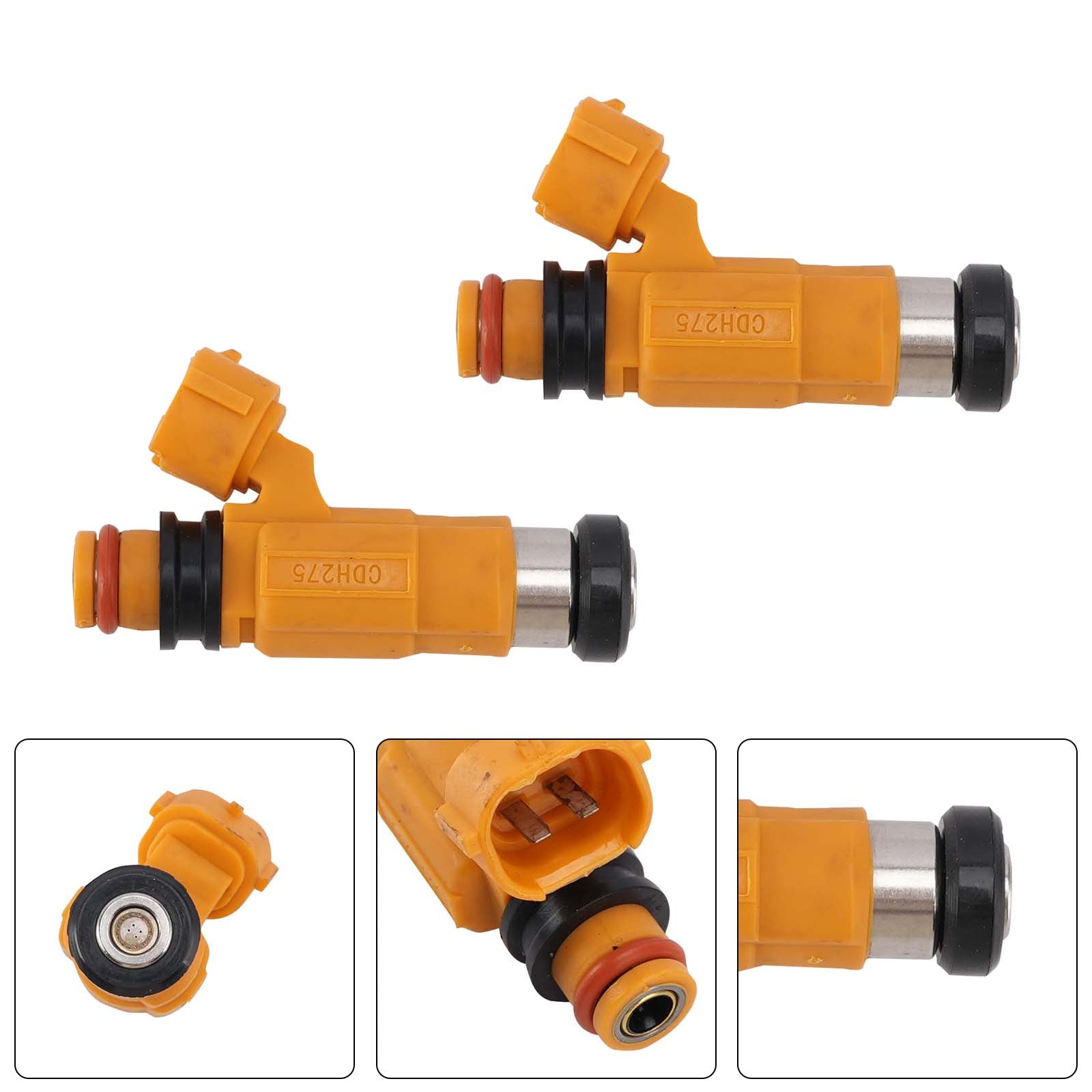 2PC 02-12 Suzuki V-STROM DL1000 CDH275 Fuel Injectors 15710-06G00