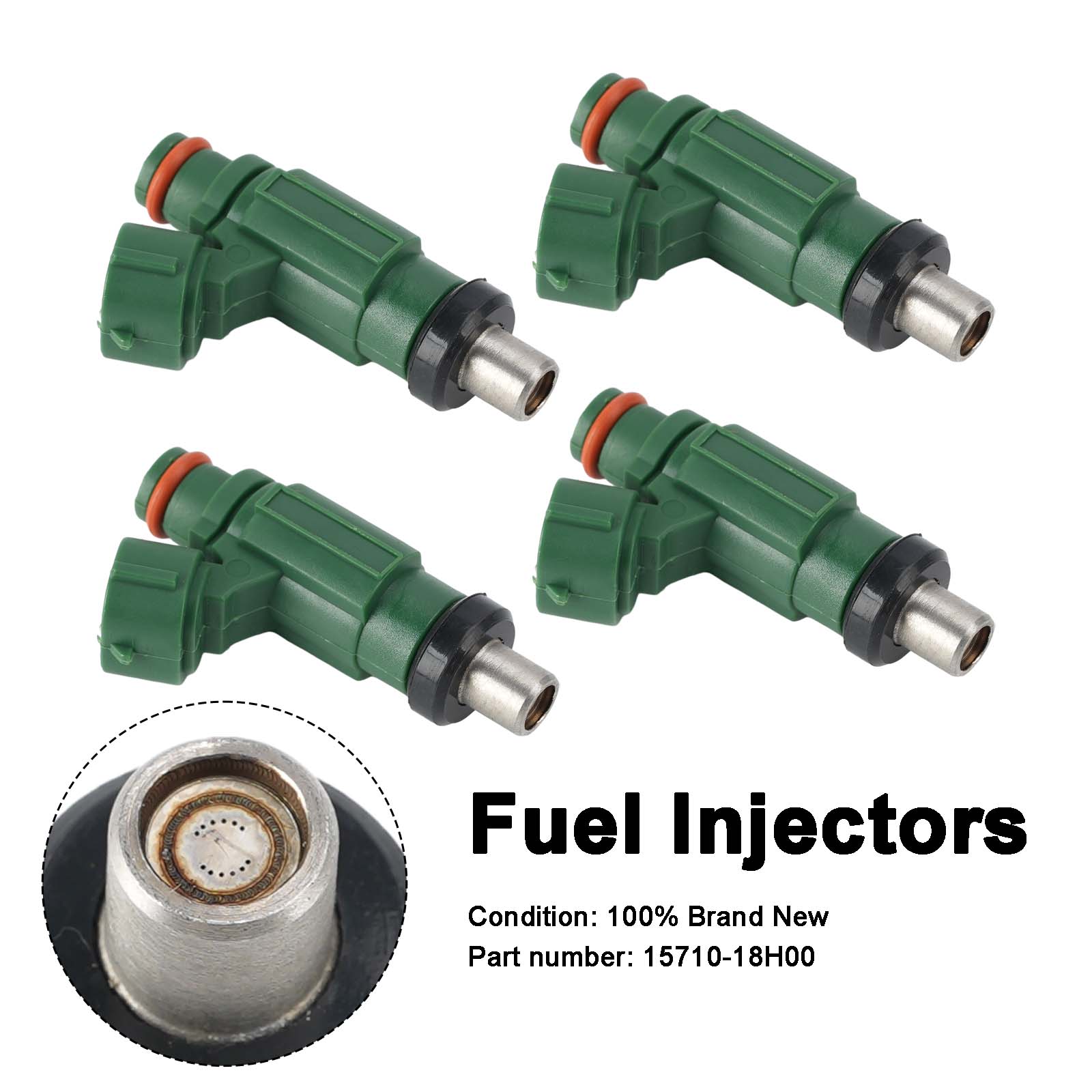 Injecteurs de carburant Suzuki Bandit 1250S GSF1250SA GSX1250FA, 4 pièces, 15710-18H00