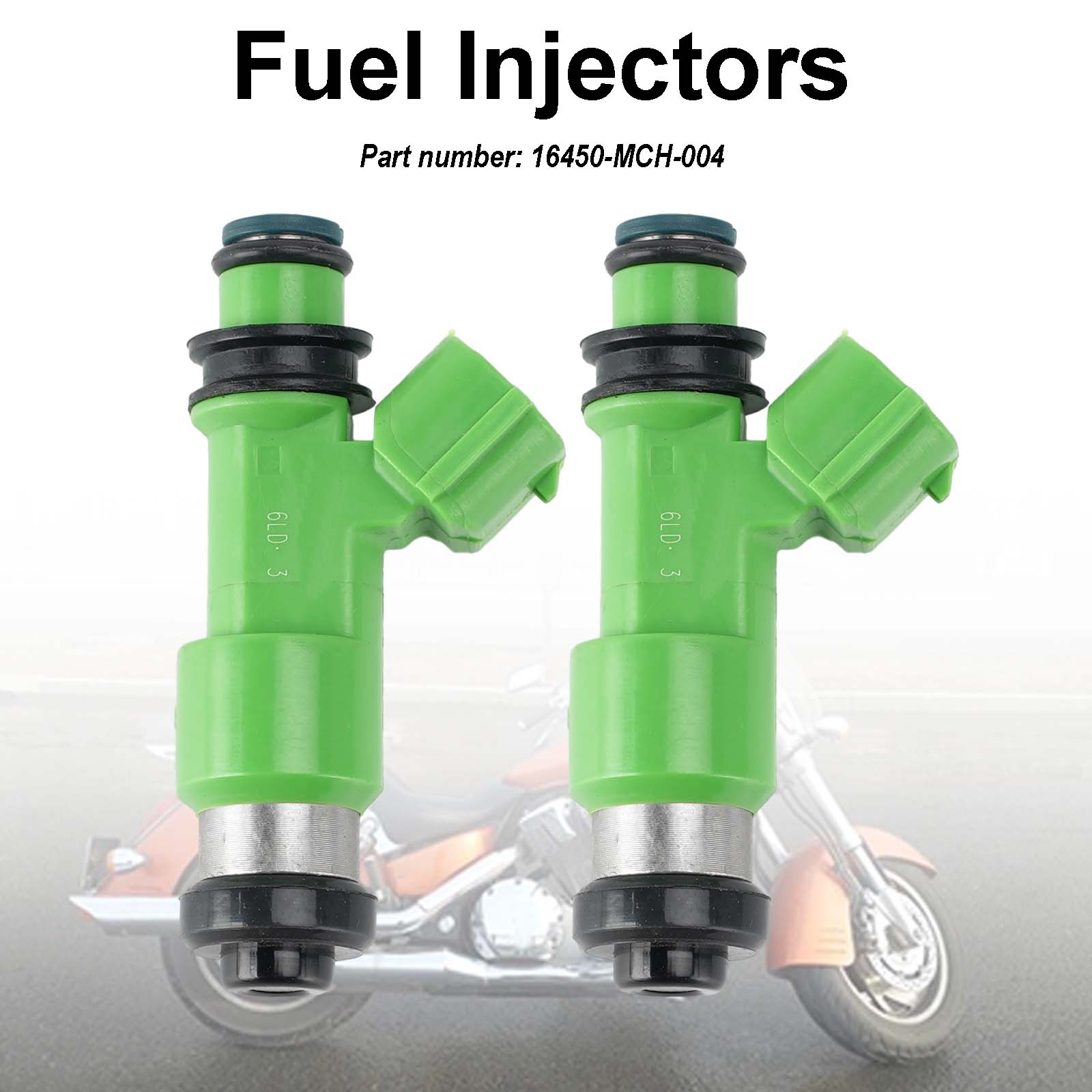 Injecteurs de carburant Honda VTX1800 VTX1800C R S/N/F/T 2 pièces 16450-MCH-004