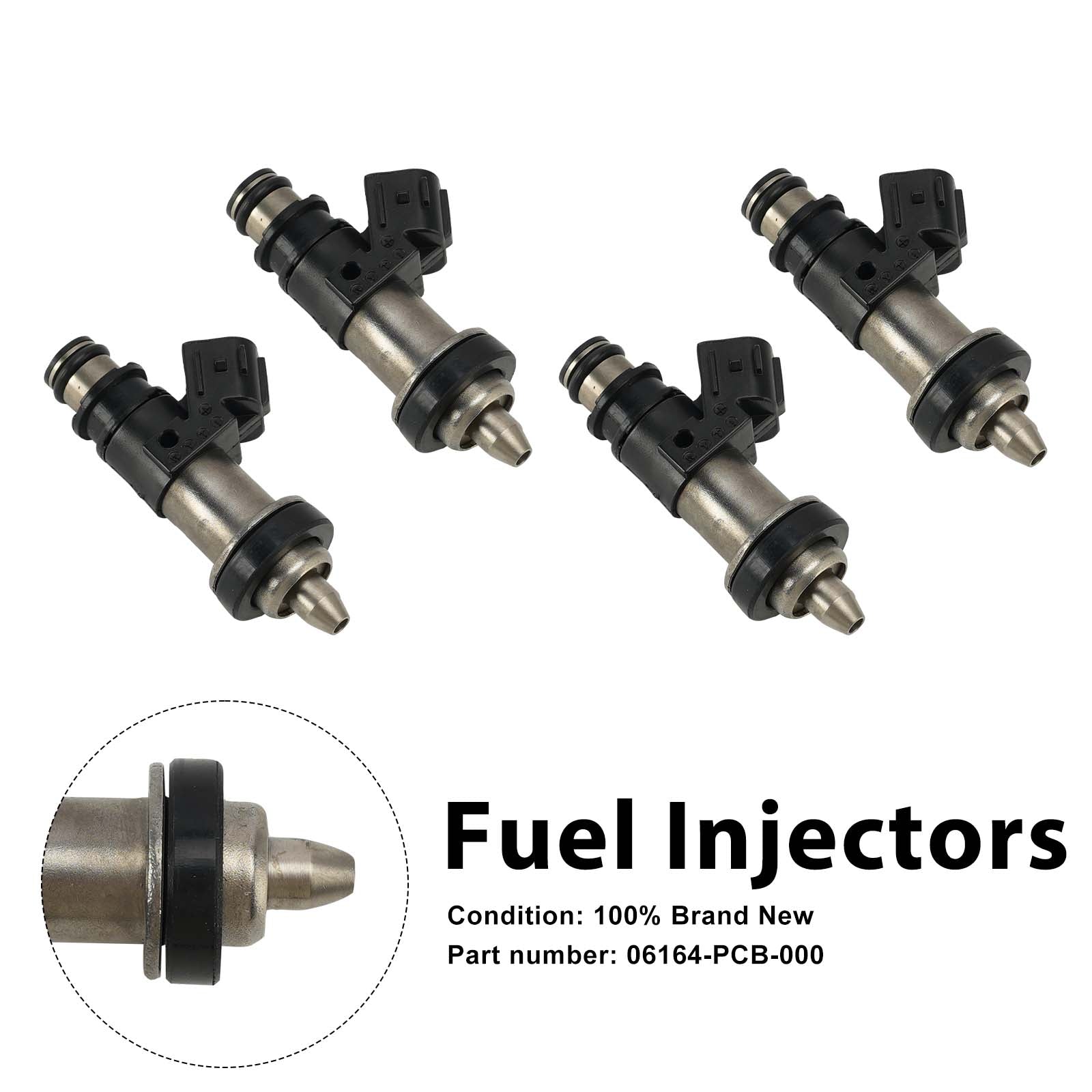 4PC 1999-2003 Honda CBR1100XX Fuel Injectors 06164-PCB-000
