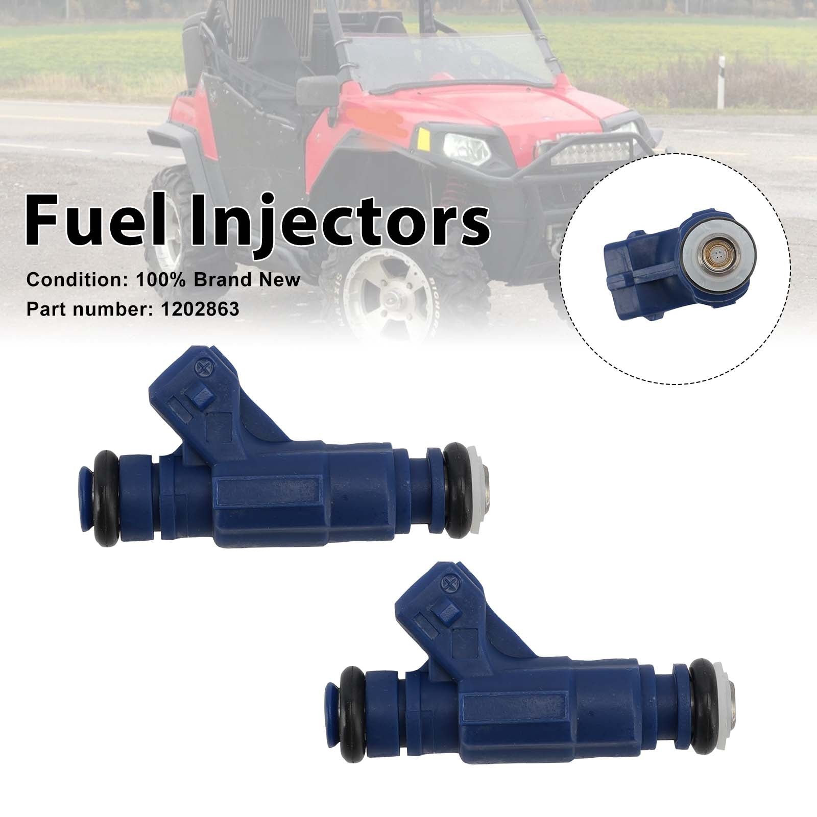 Injecteurs de carburant Polaris RZR Ranger Sportsman EFI 700 800, 2 pièces, 1202863