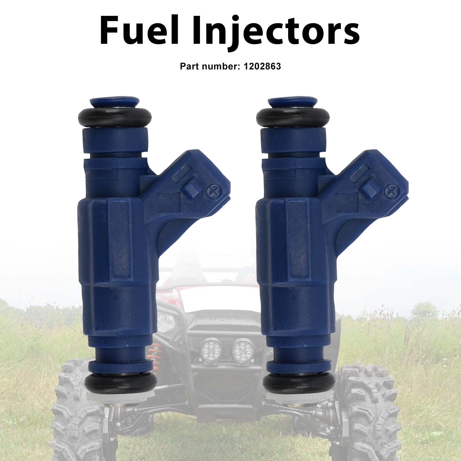 Injecteurs de carburant Polaris RZR Ranger Sportsman EFI 700 800, 2 pièces, 1202863
