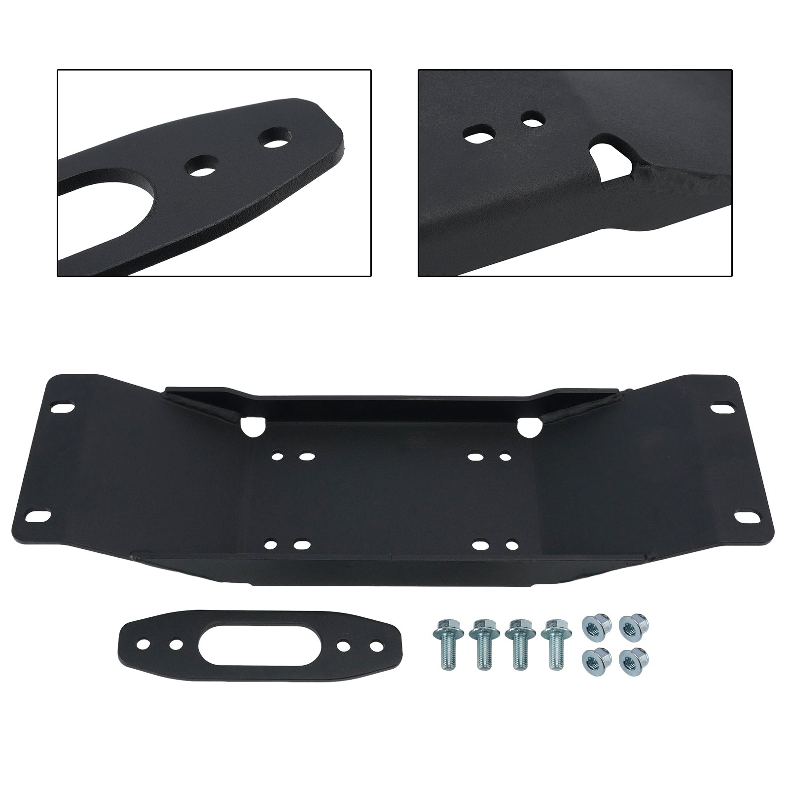 2022-2025 Polaris Ranger Midsize Sp 570/ Crew Winch Mount Plate Bracket Kit
