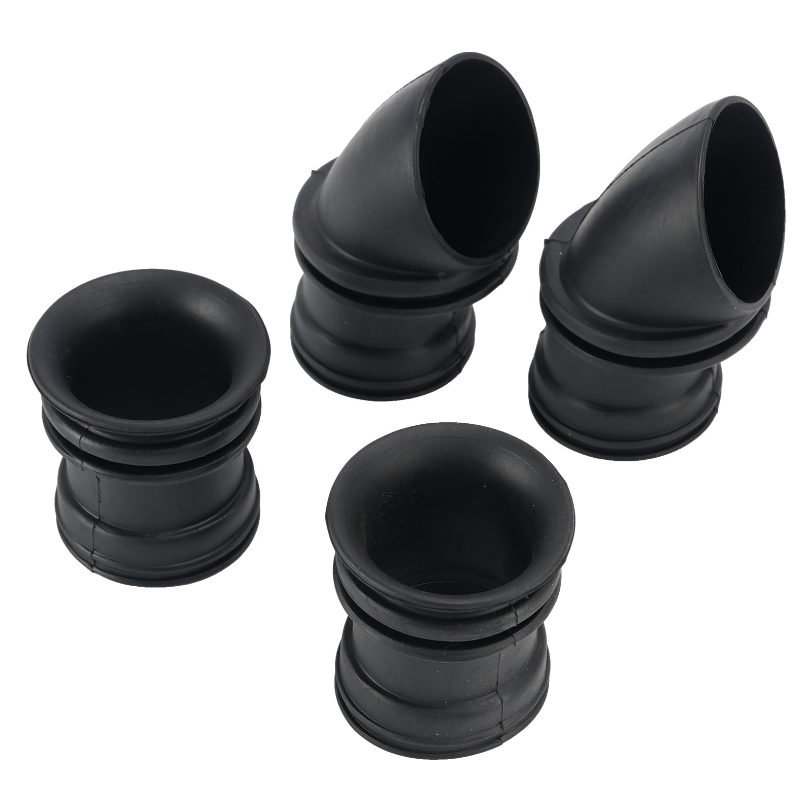 4x Kawasaki KZ550 KZ550C LTD KZ650 KZ650C Air Box Rubber Adapter Boot Set