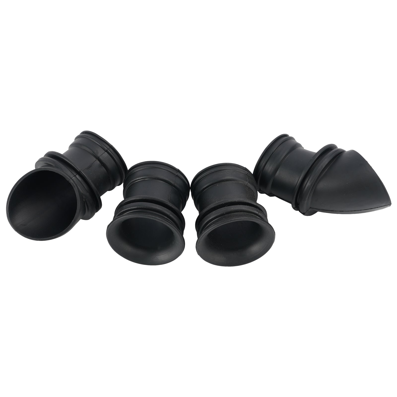 4x Kawasaki KZ550 KZ550C LTD KZ650 KZ650C Air Box Rubber Adapter Boot Set