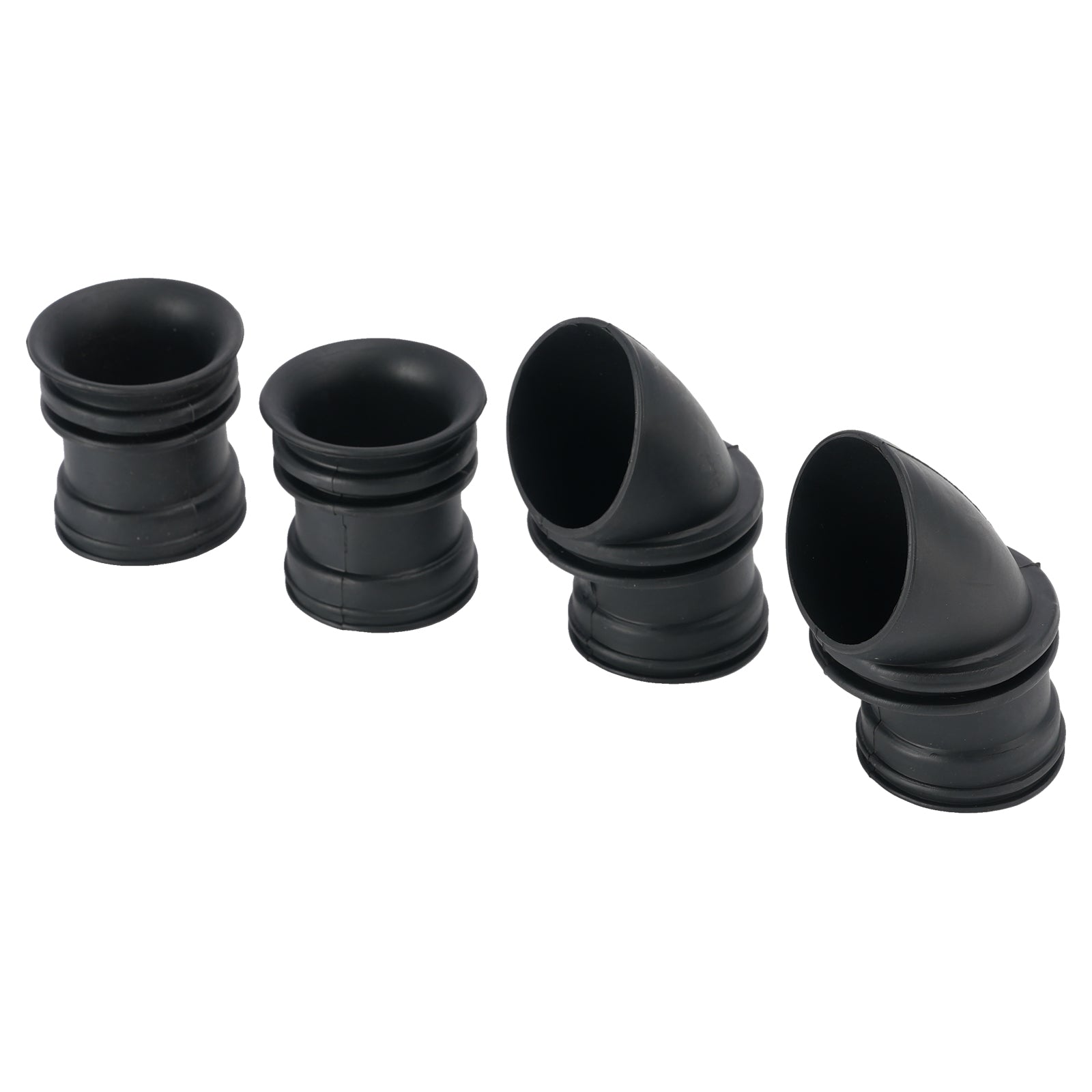 4x Kawasaki KZ550 KZ550C LTD KZ650 KZ650C Air Box Rubber Adapter Boot Set
