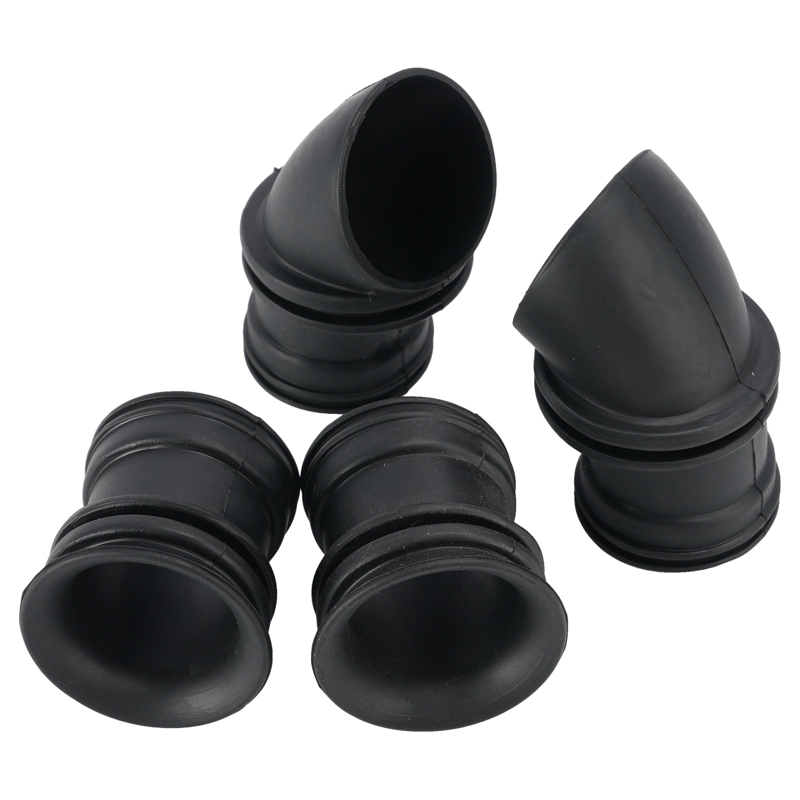 4x Kawasaki KZ550 KZ550C LTD KZ650 KZ650C Air Box Rubber Adapter Boot Set