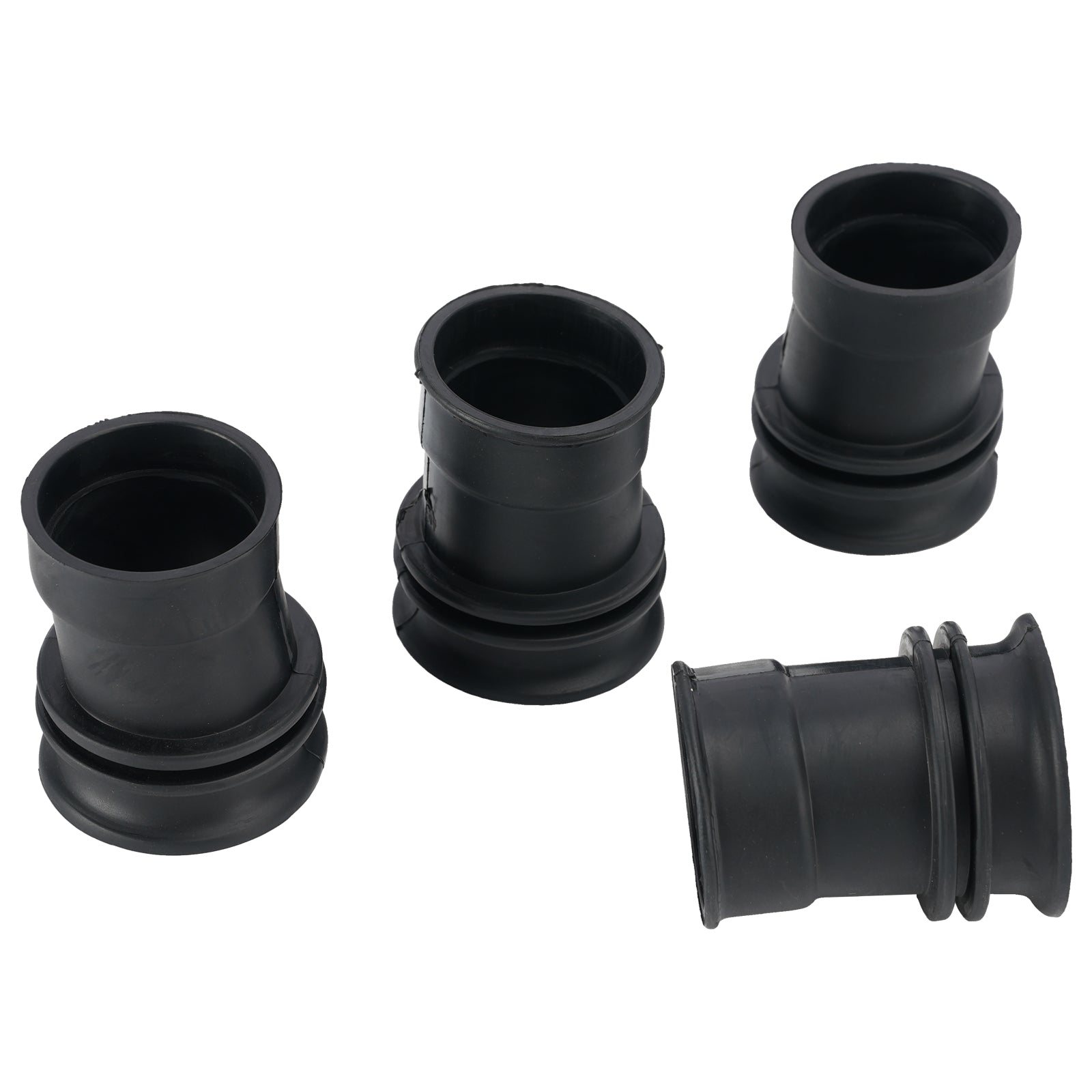 4x Kawasaki KZ900 KZ1000 KZ1000K LTD Z1 Z1R Air Box Rubber Adapter Boot Set