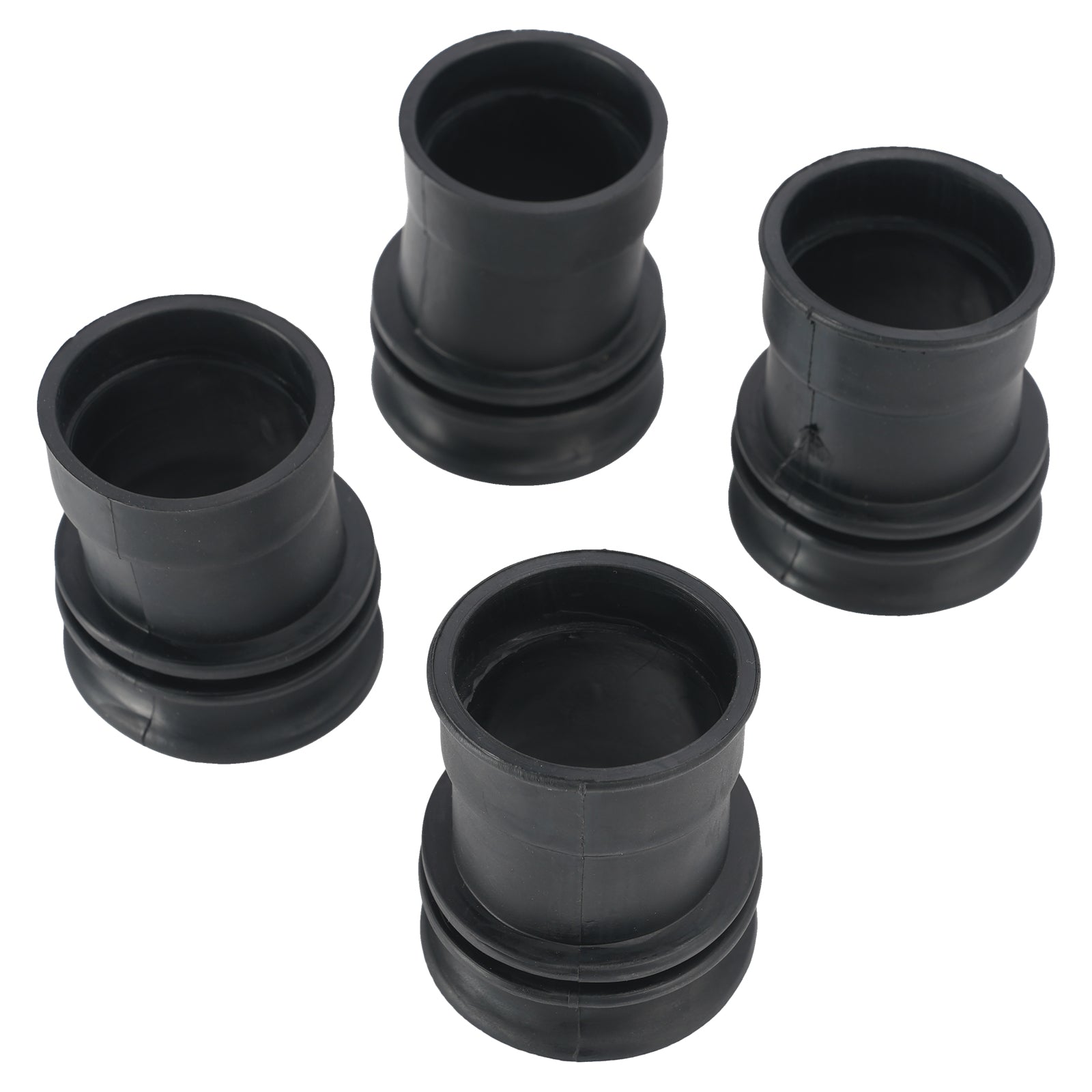 4x Kawasaki KZ900 KZ1000 KZ1000K LTD Z1 Z1R Air Box Rubber Adapter Boot Set