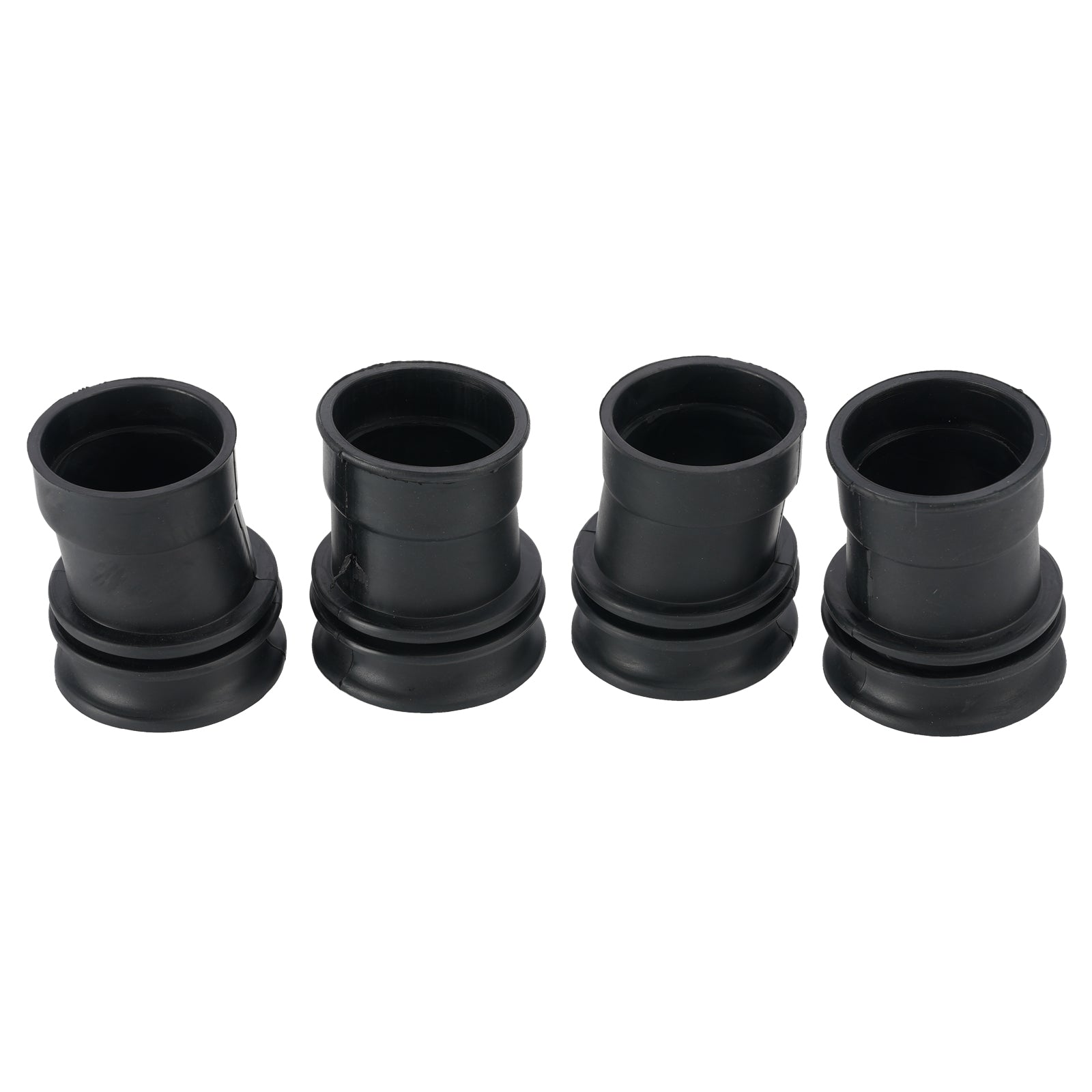 4x Kawasaki KZ900 KZ1000 KZ1000K LTD Z1 Z1R Air Box Rubber Adapter Boot Set