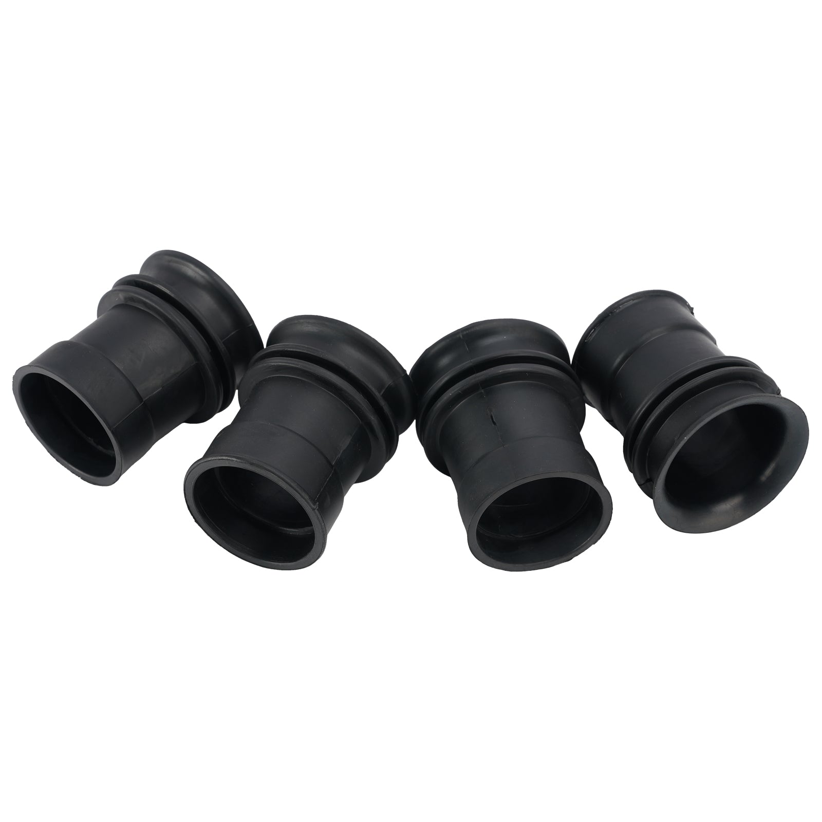 4x Kawasaki KZ900 KZ1000 KZ1000K LTD Z1 Z1R Air Box Rubber Adapter Boot Set