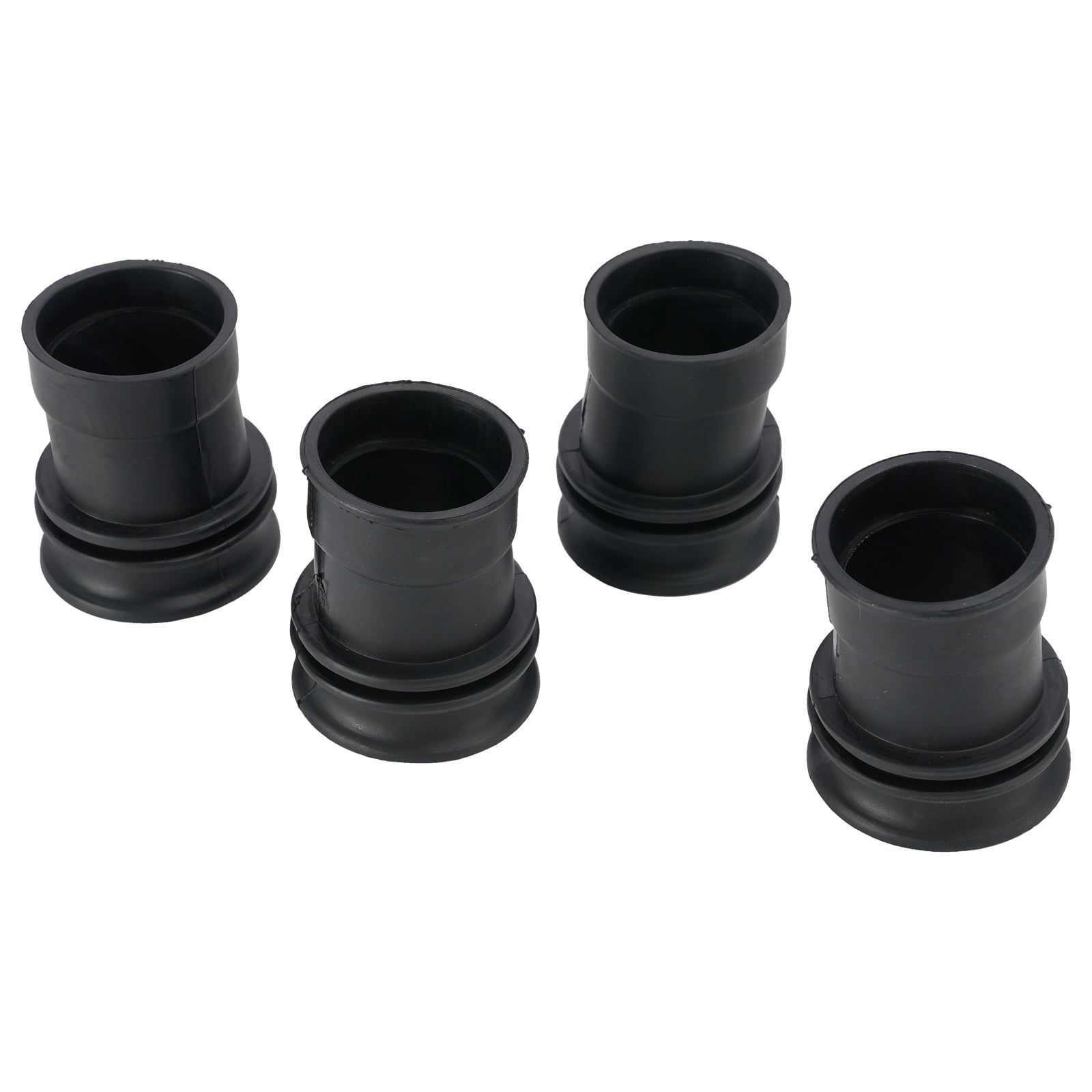 4x Kawasaki KZ900 KZ1000 KZ1000K LTD Z1 Z1R Air Box Rubber Adapter Boot Set