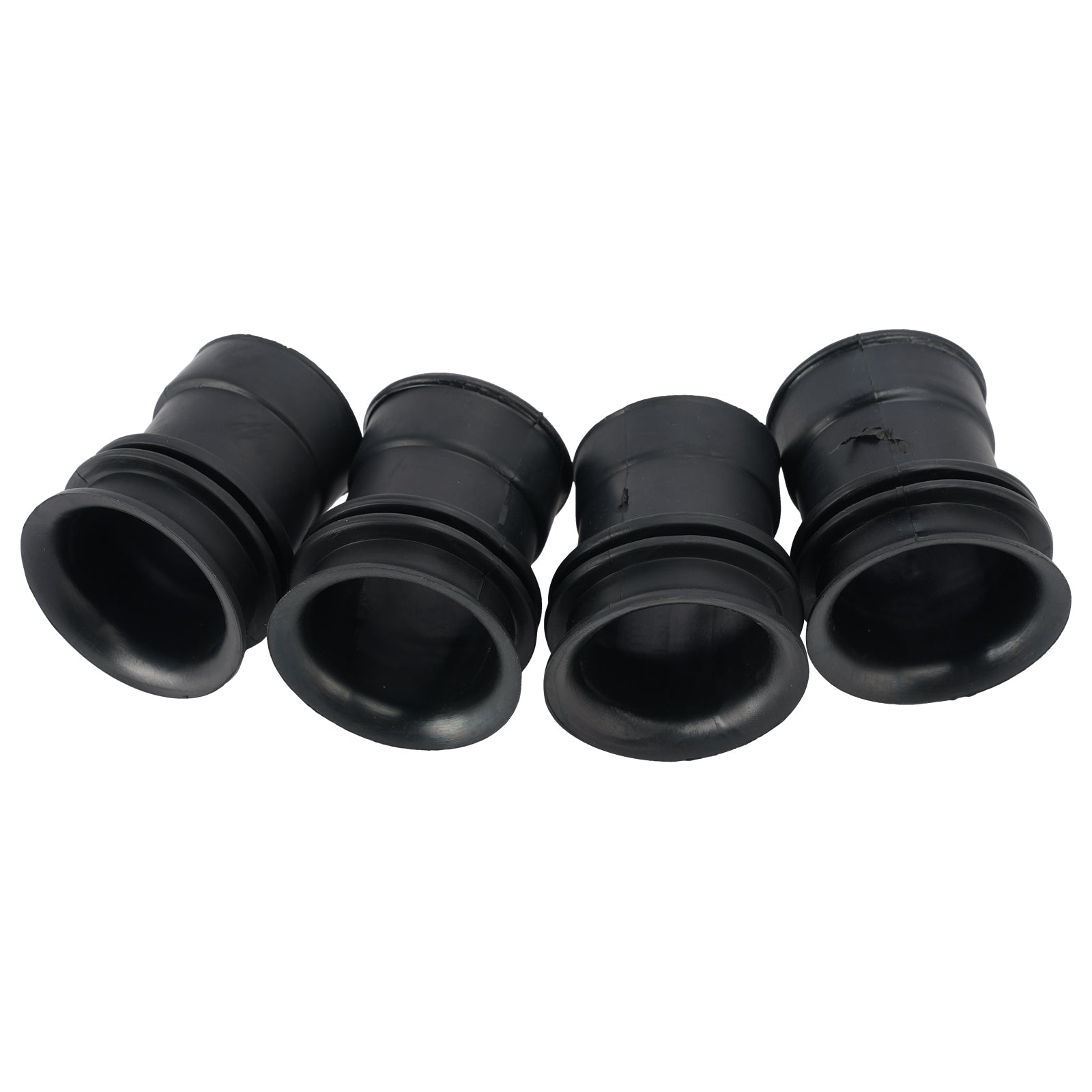 4x Kawasaki KZ900 KZ1000 KZ1000K LTD Z1 Z1R Air Box Rubber Adapter Boot Set