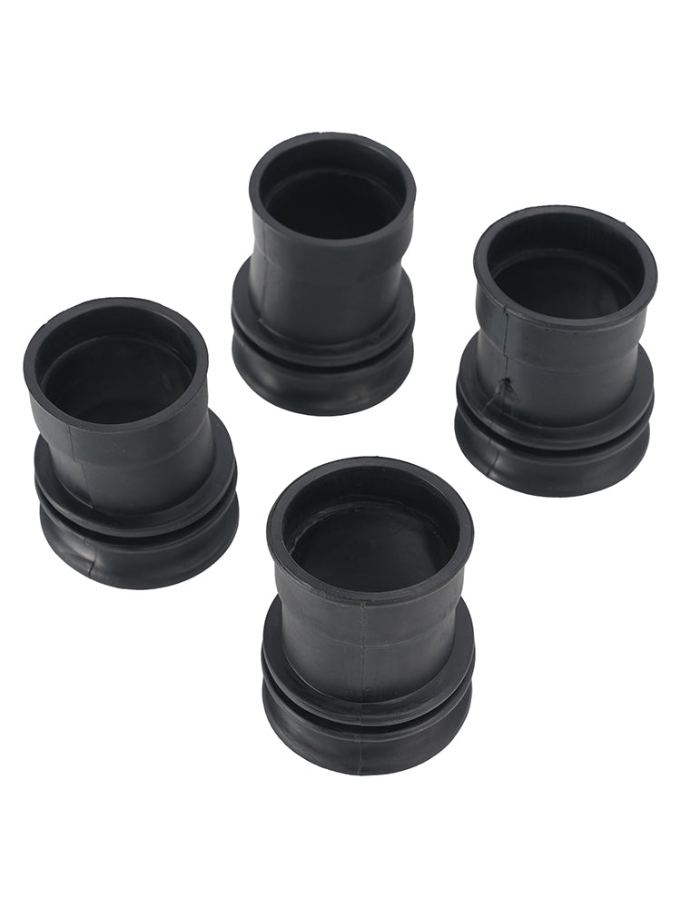 4x Kawasaki KZ900 KZ1000 KZ1000K LTD Z1 Z1R Air Box Rubber Adapter Boot Set