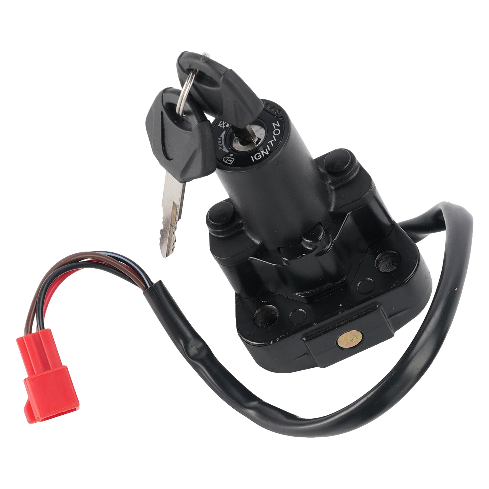 05-17 Yamaha XT 250 X Serow 4-Wire Ignition Switch Fuel Cap Helmet Lock Set