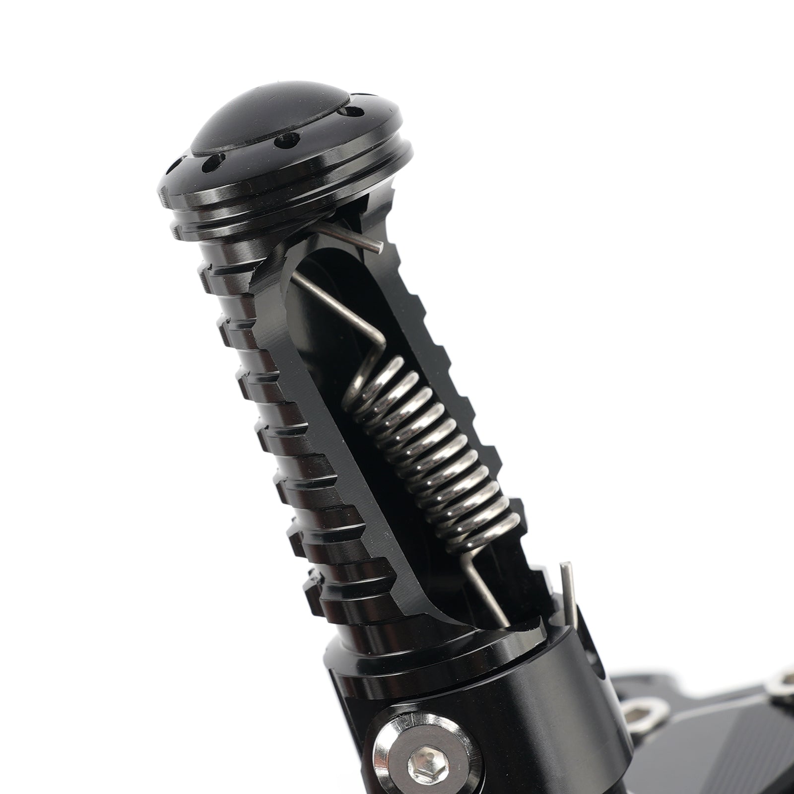 2024-2026 Yamaha MT09 MT-09 Racing Pedaleiras traseiras ajustáveis ​​pretas