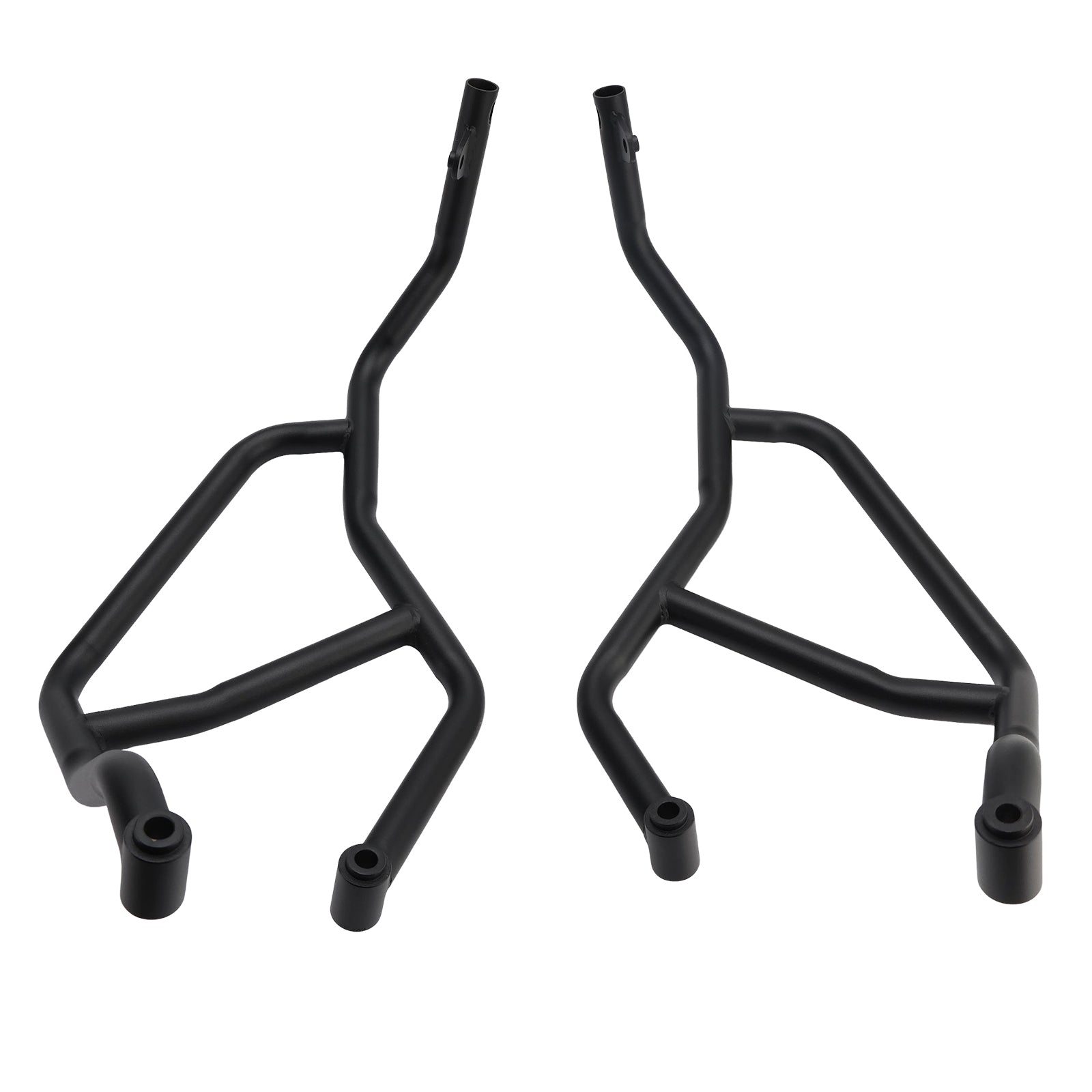 Yamaha Tracer 7 21-25 Upper + Lower Engine Guard Frame Crash Bar Kit Black