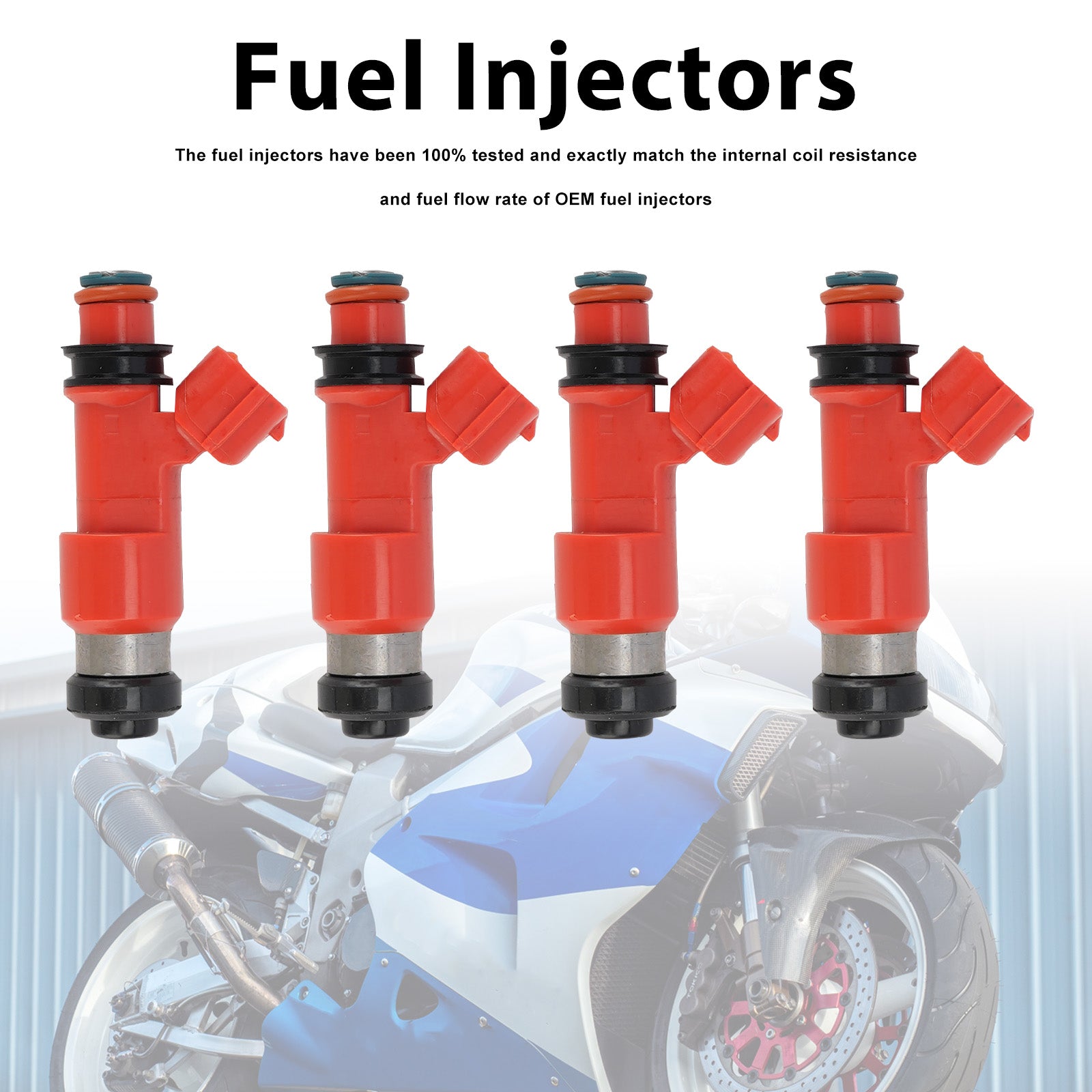 4 pièces 1998-2003 Suzuki TL1000R injecteurs de carburant 15710-02FB0