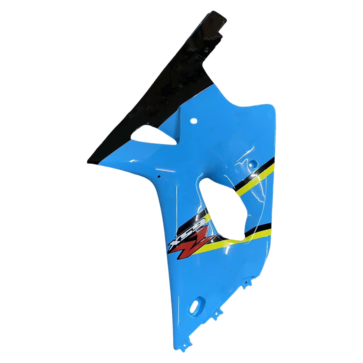Amotopart 2000-2002 Suzuki GSXR1000 Blå Sort Gul Fairing Kit