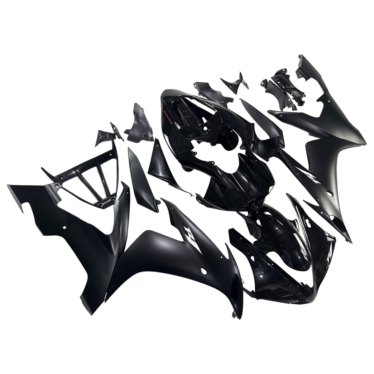 Amotopart 2004-2006 Yamaha YZF 1000 R1 Black Fairing Kit