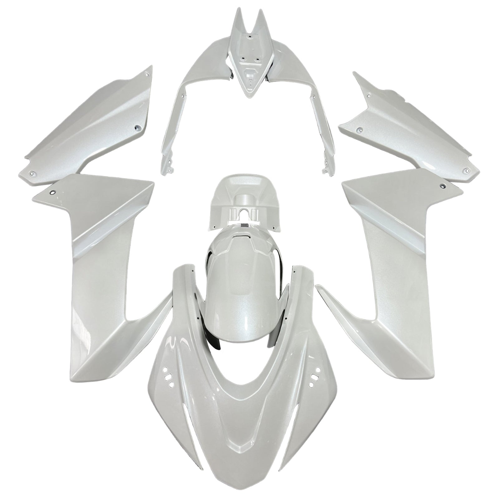 Amotopart 2020-2024 Aprilia RS 660 White Fairing Kit