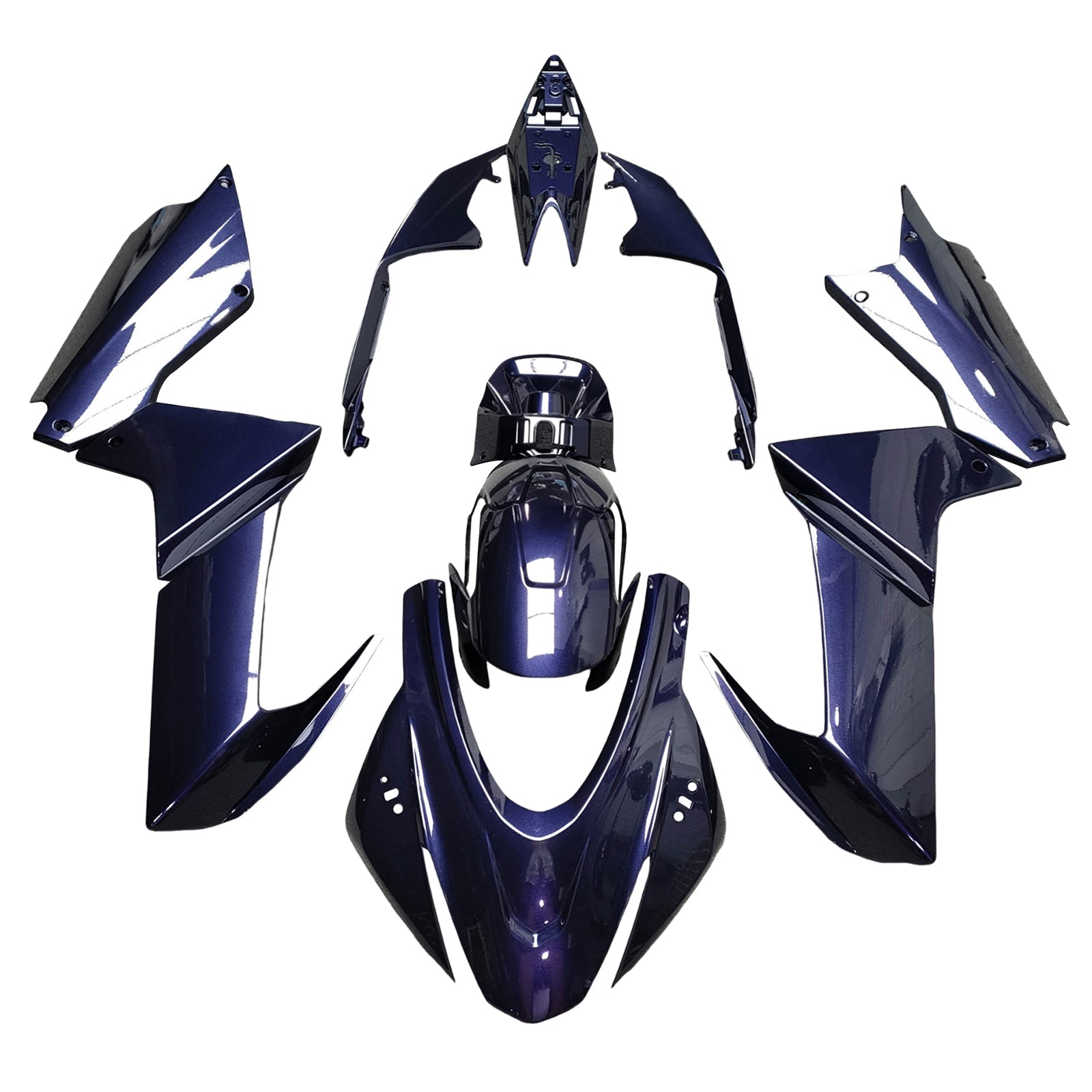 Amotopart 2020-2024 Aprilia RS 660 Blue Black White Fairing Kit