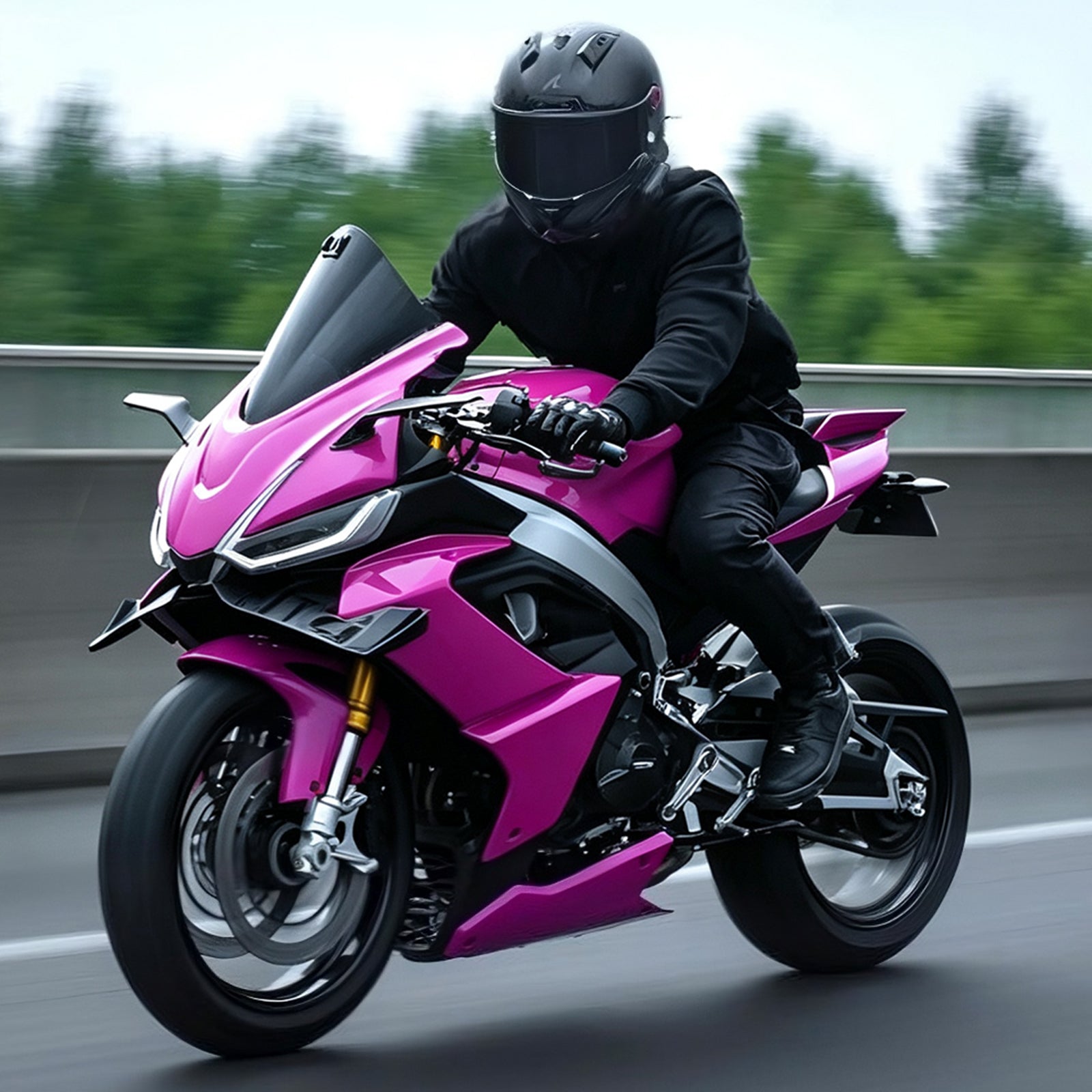 Amotopart 2020-2024 Aprilia RS 660 Pink Fairing Kit