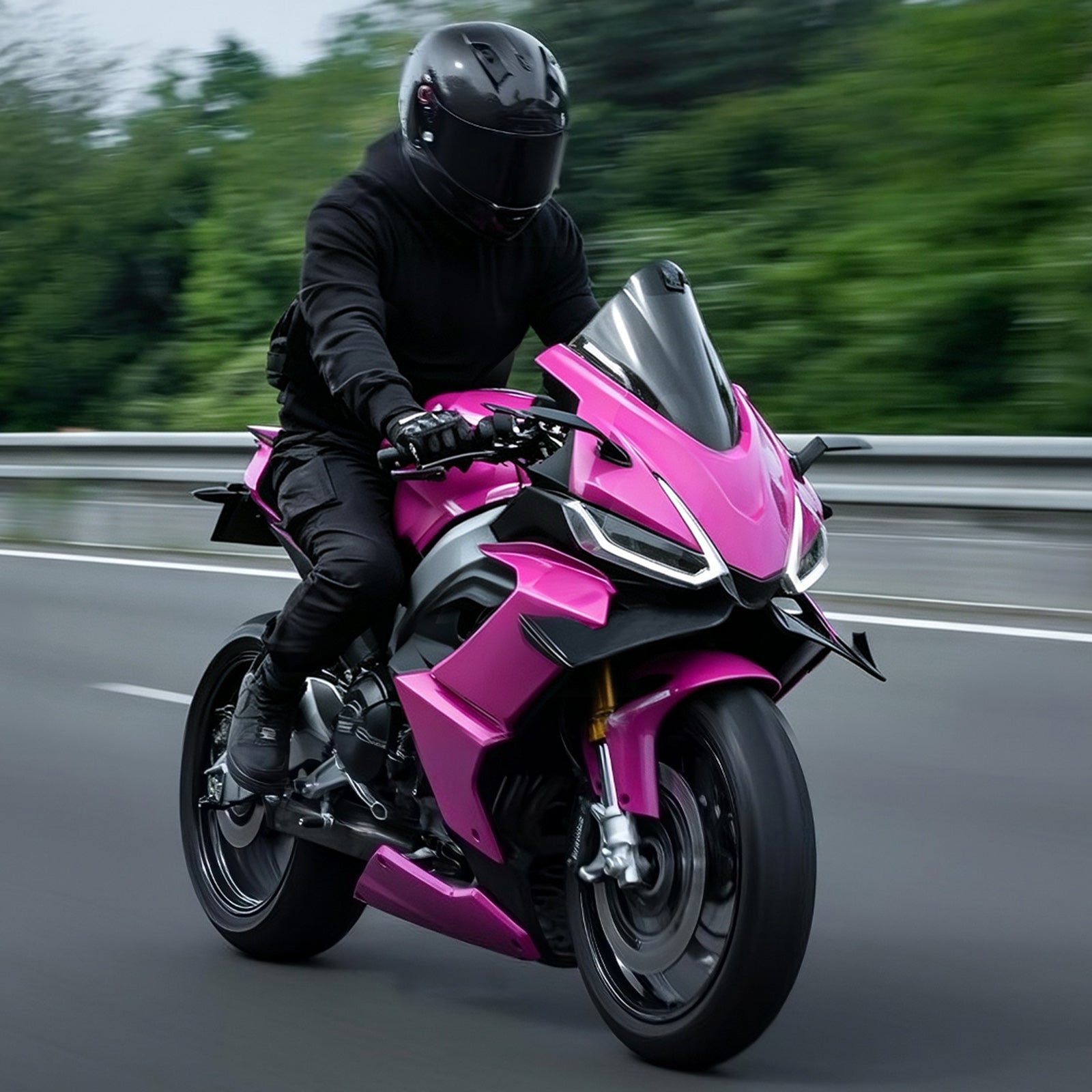 Amotopart 2020-2024 Aprilia RS 660 Pink Fairing Kit