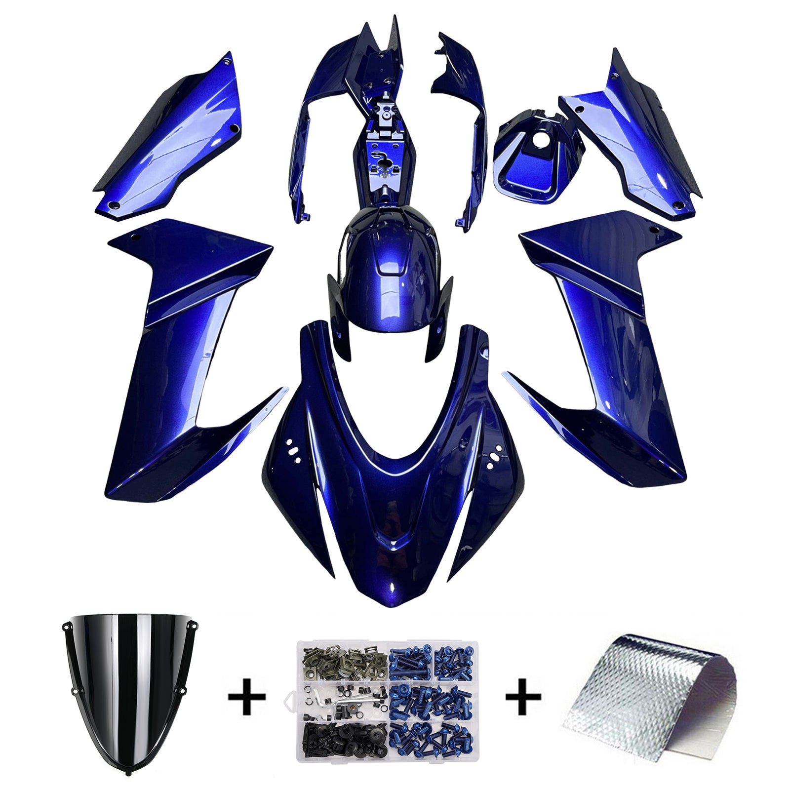 Amotopart 2020-2024 Aprilia RS 660 Blue Fairing Kit