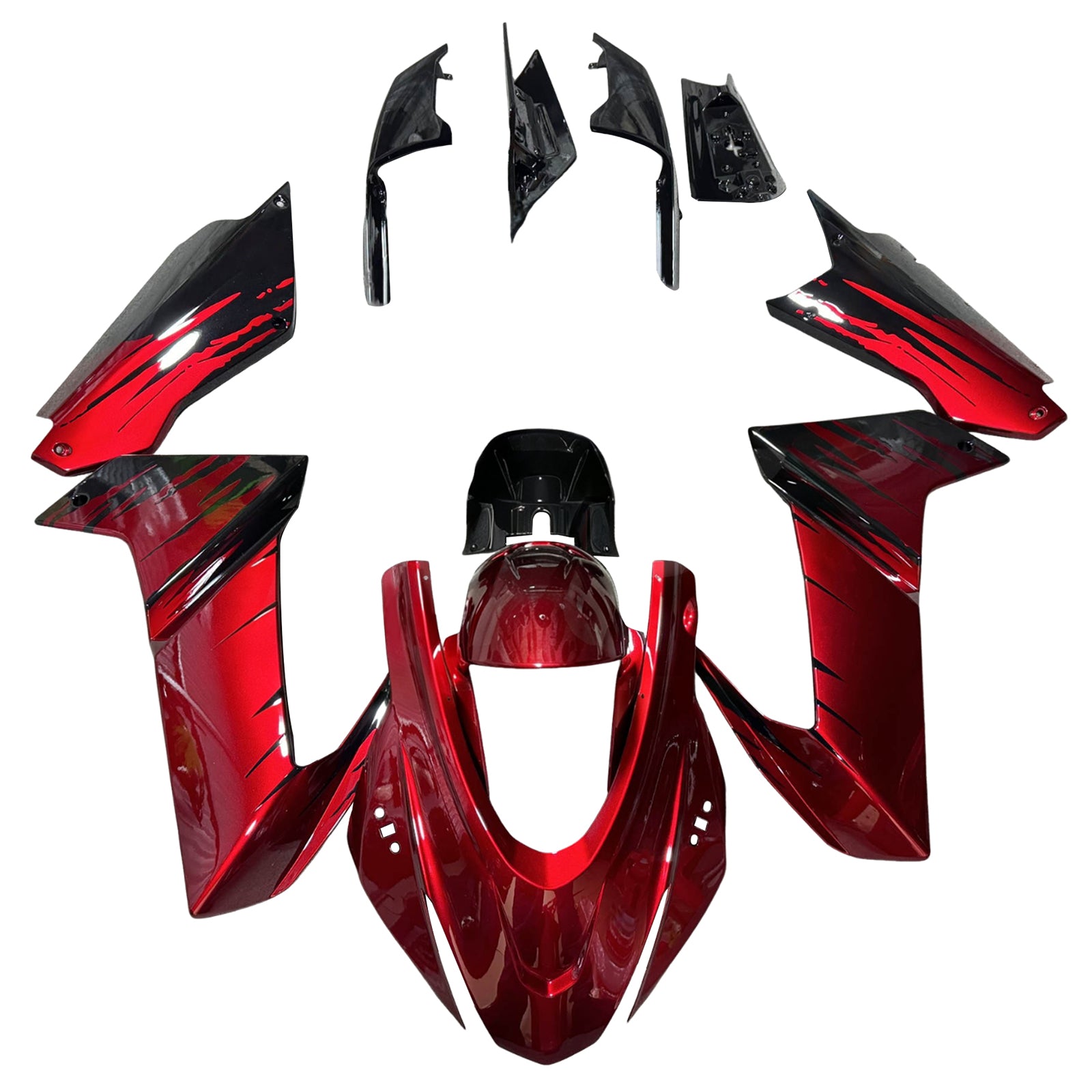Amotopart 2020-2024 Aprilia RS 660 Red Black White Fairing Kit