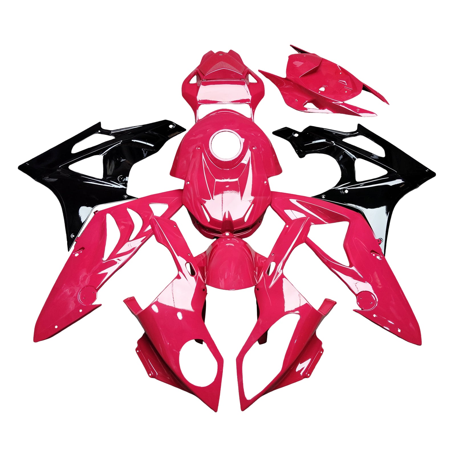 Amotopart 2009-2014 BMW S1000RR Black White Pink Red Fairing Kit