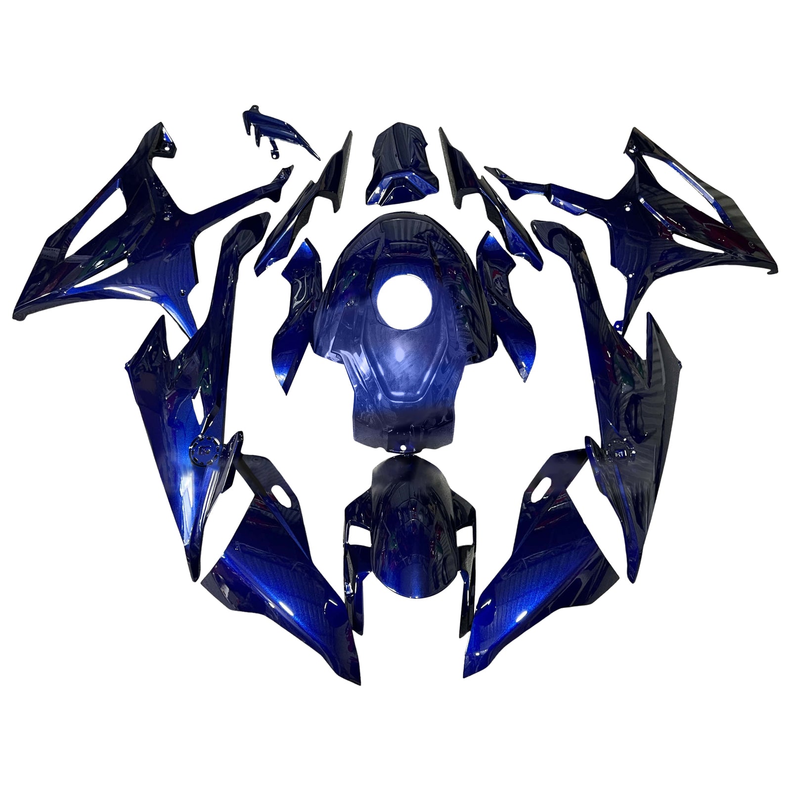 Amotopart 2019-2022 BMW M1000RR S1000RR Blue Fairing Kit