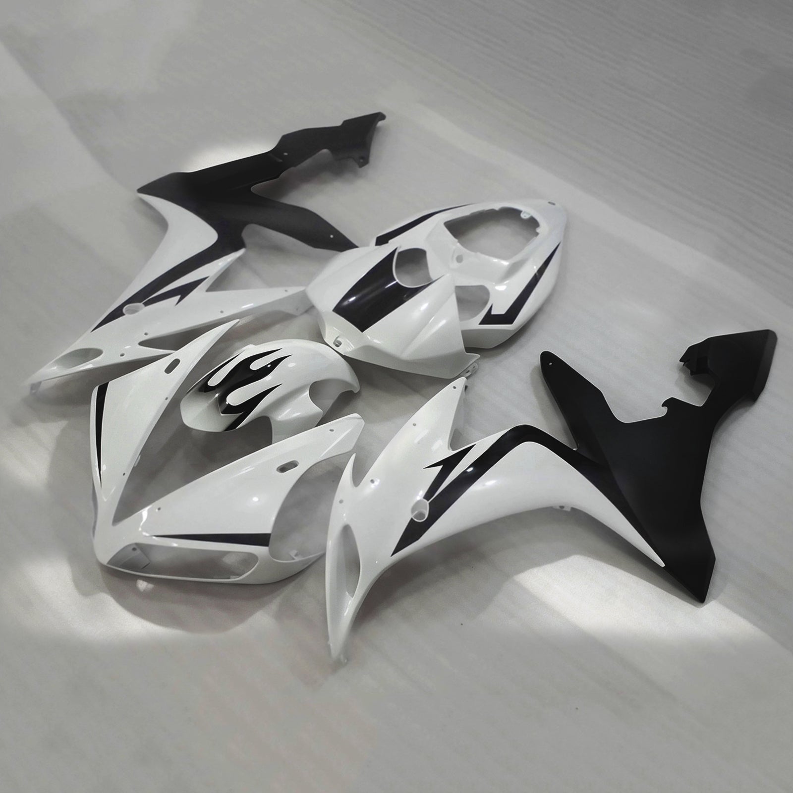 Amotopart 2004-2006 Yamaha YZF 1000 R1 Black Grey Fairing Kit
