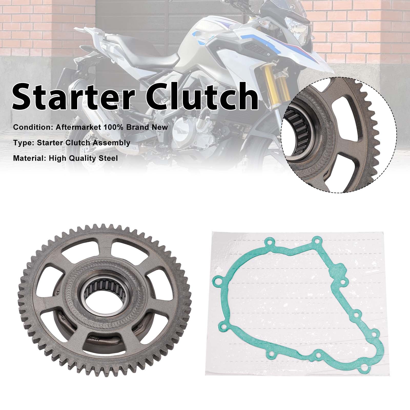2016-2020 BMW G310GS G310R Starterkobling envejspakning