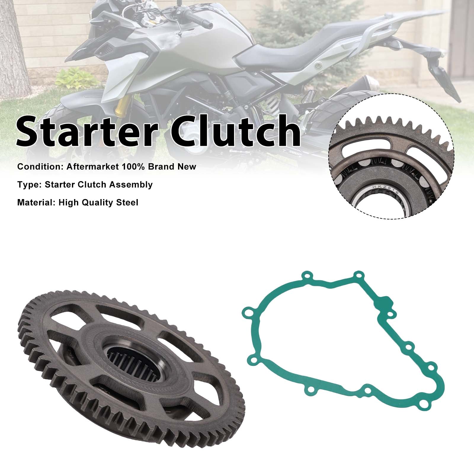 2016-2020 BMW G310GS G310R Starterkobling envejspakning