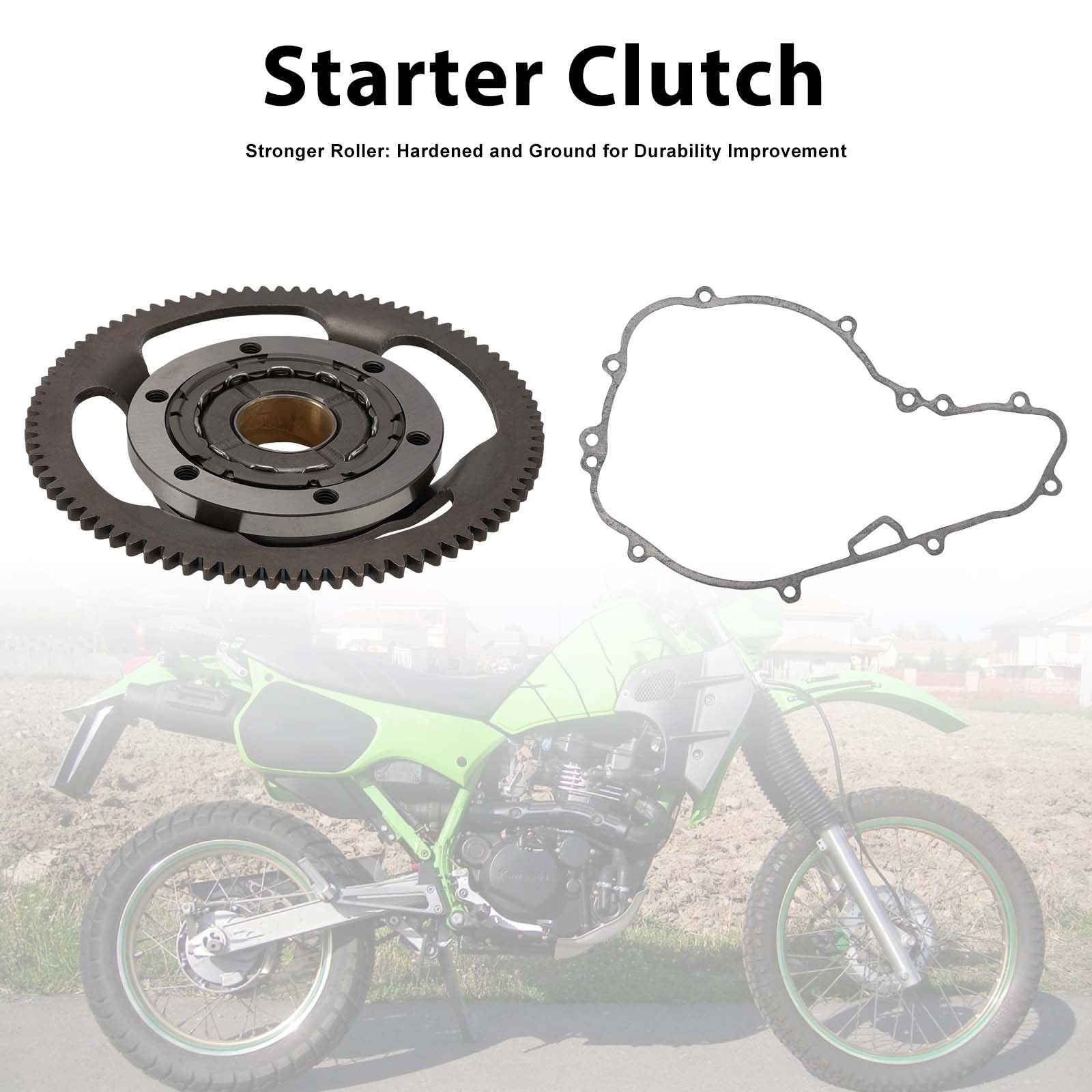 Kawasaki KL650 KLR650 42034-1094 13216-0044 Kit de embreagem de partida unidirecional