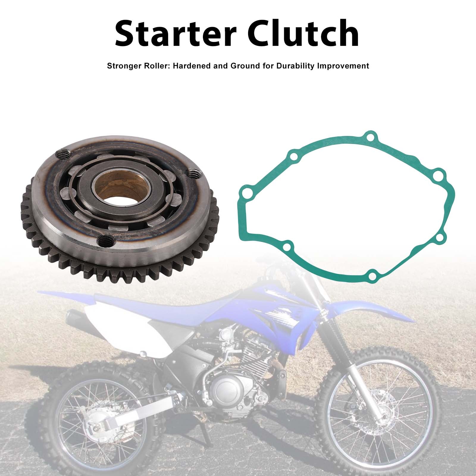 00-06 Yamaha TTR125 XT125 5AP-15517 One Way Starter Clutch 4TU-15590