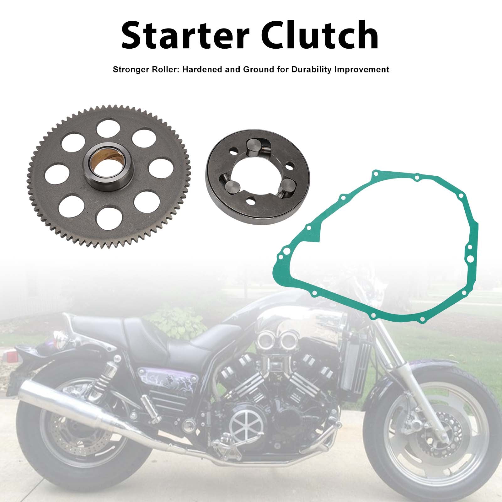 Yamaha XVZ1200 XVZ1300 VMX12 VMAX12 One Way Starter Clutch Kits