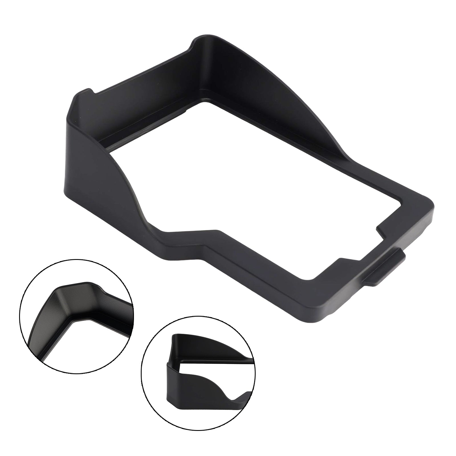 25-26 Yamaha Tenere 70 Speedometer Case Tachometer Cover Guard Black