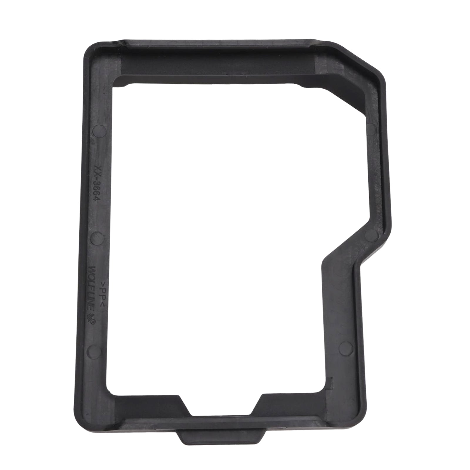 25-26 Yamaha Tenere 70 Speedometer Case Tachometer Cover Guard Black