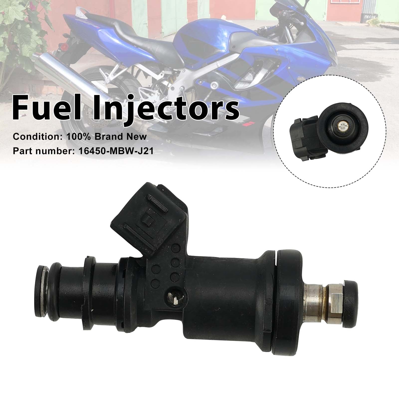 2001-2006 injetores de combustível Honda CBR600F4 16450-MBW-J21