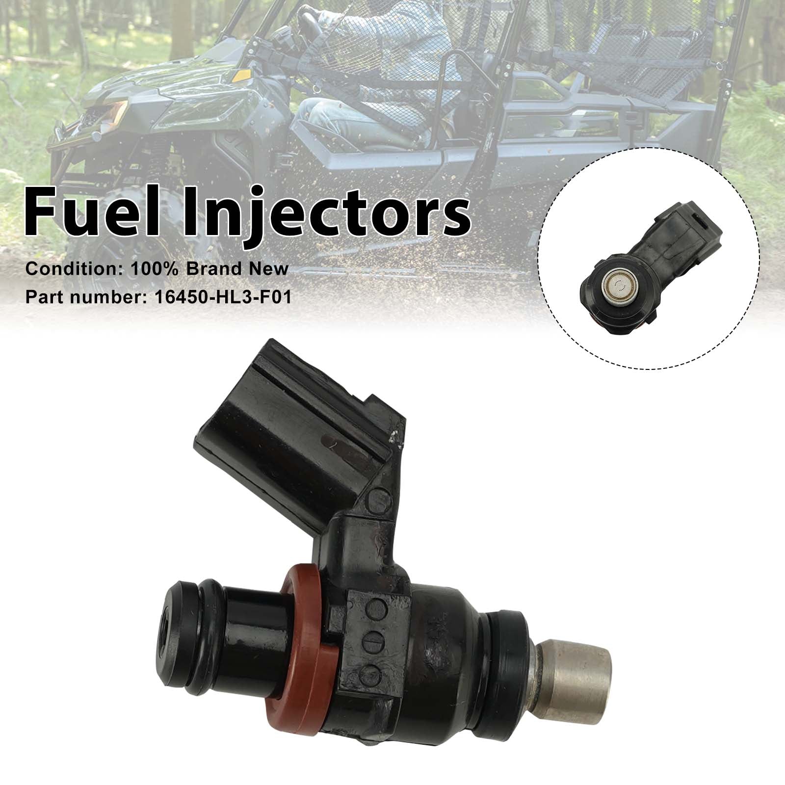 2018-2019 Honda PIONEER 700 Brandstofinjectoren 16450-HL3-F01