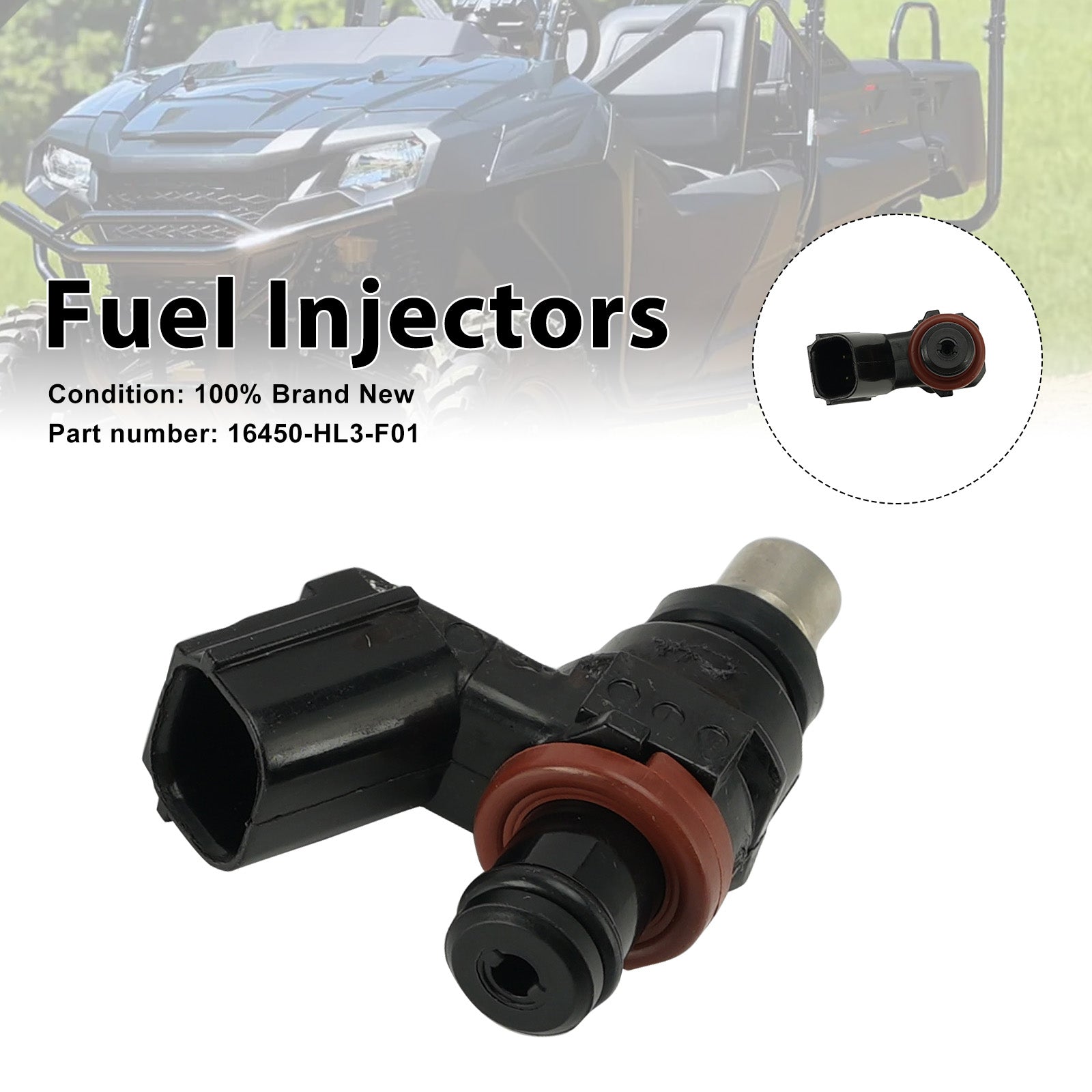 2018-2019 Honda PIONEER 700 Brandstofinjectoren 16450-HL3-F01
